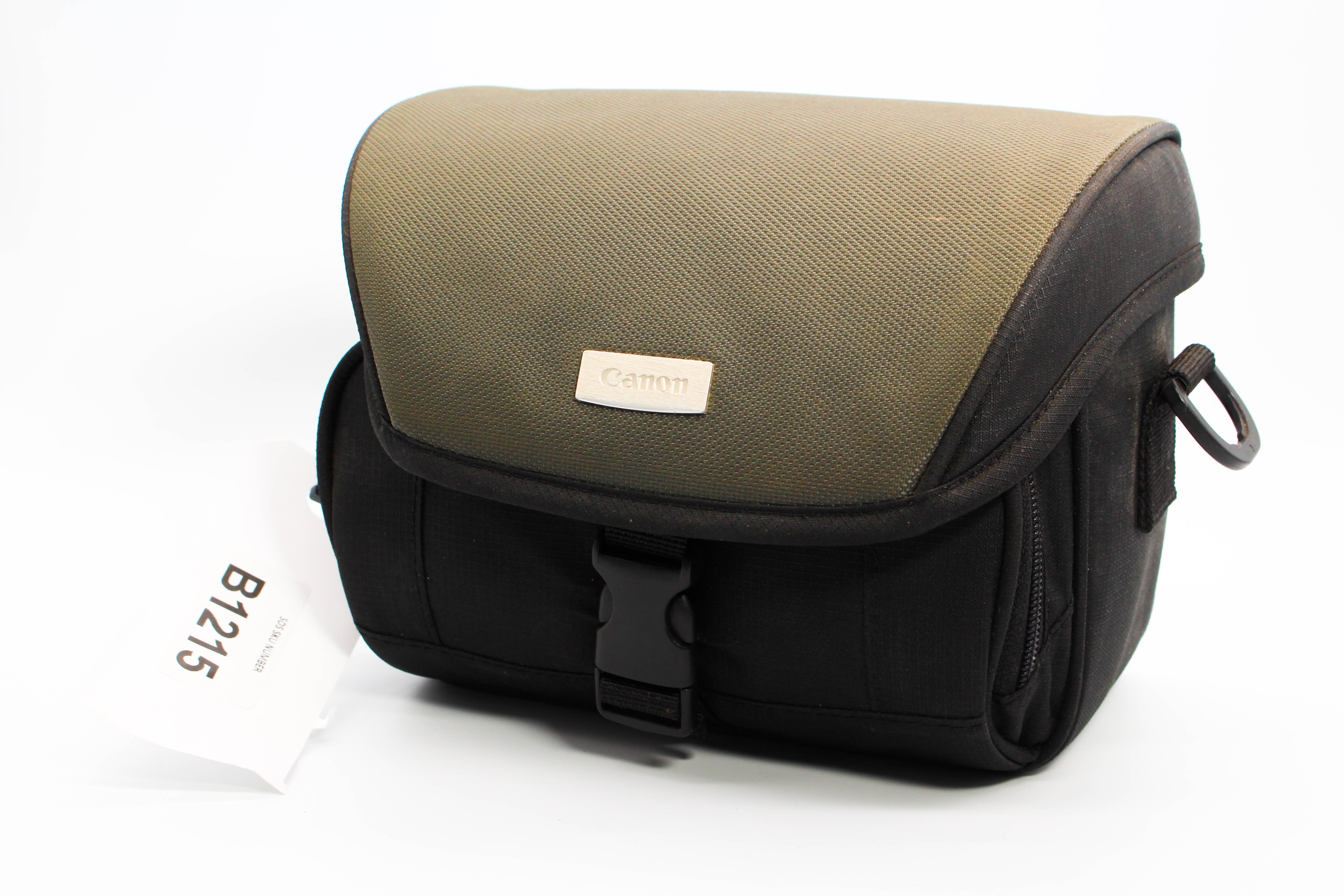 Vintage Canon Green Carry Shoulder Bag For Handycam Camcorder Camera Digicam Drone - Excellent