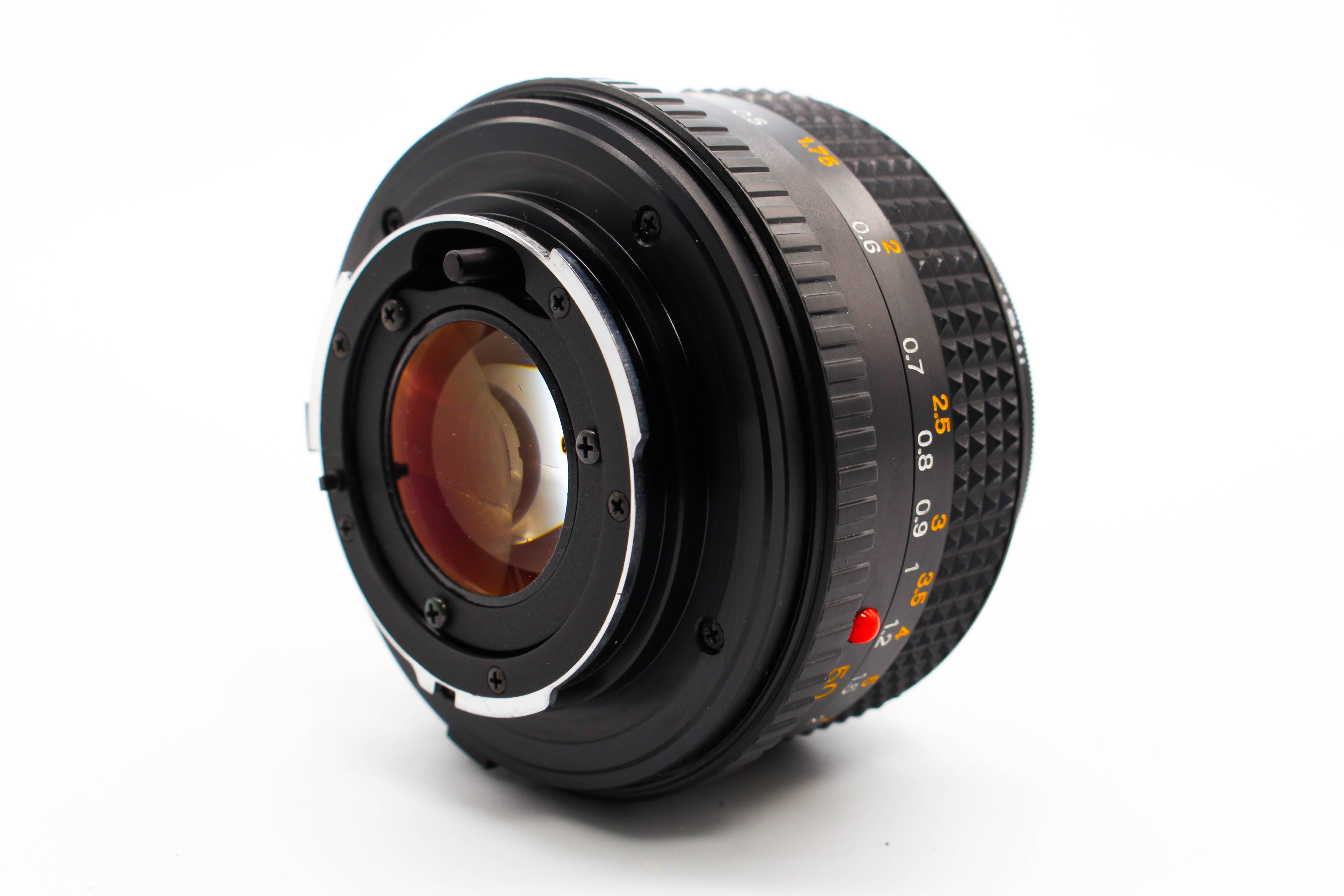 Minolta 50mm f/1.7 MD Mount Lens For SLR Cameras - Tested Excellent