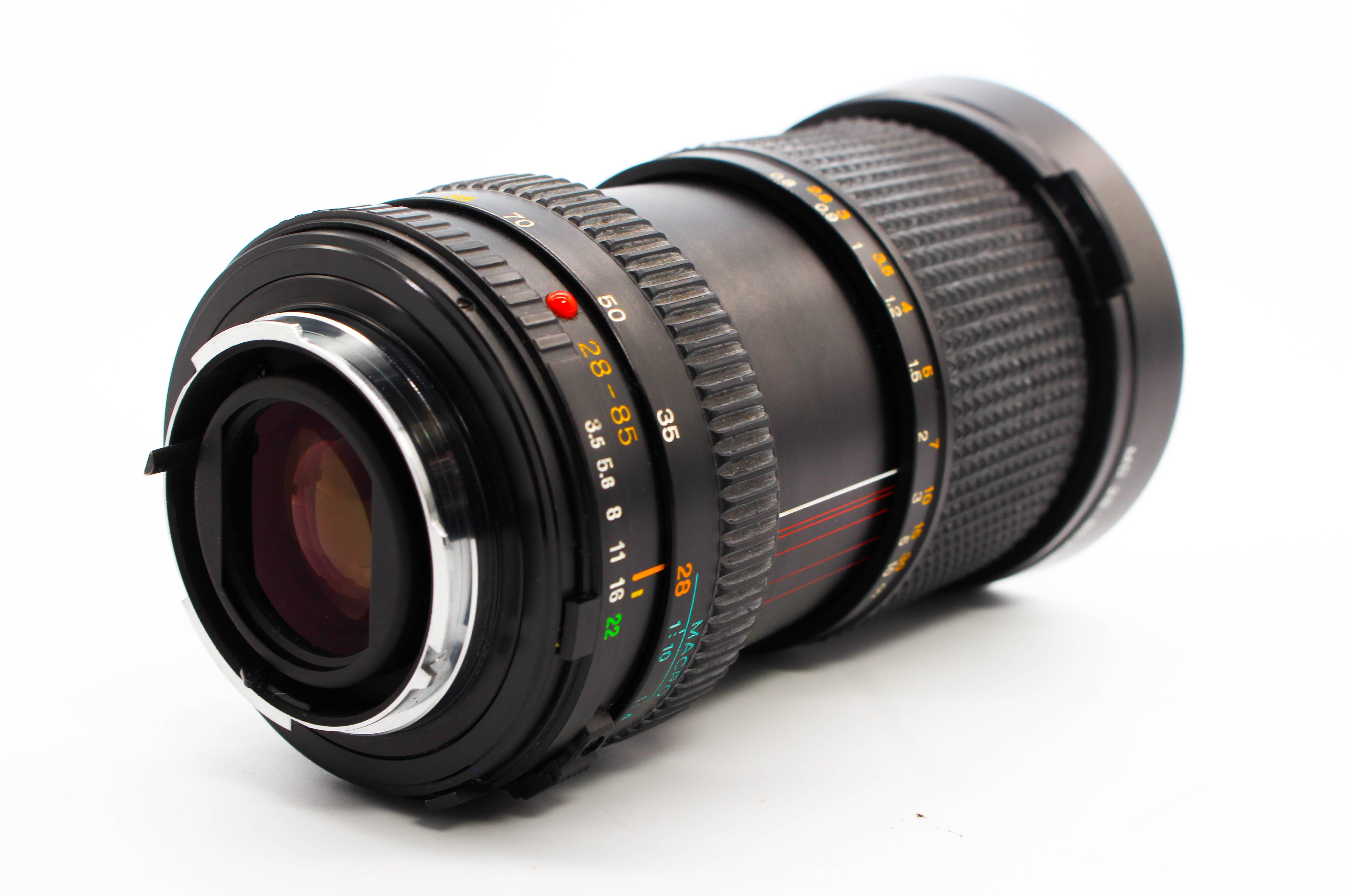 Minolta 28-85mm f/3.5-4.5 MD Mount Zoom Lens For SLR Cameras - Tested Excellent
