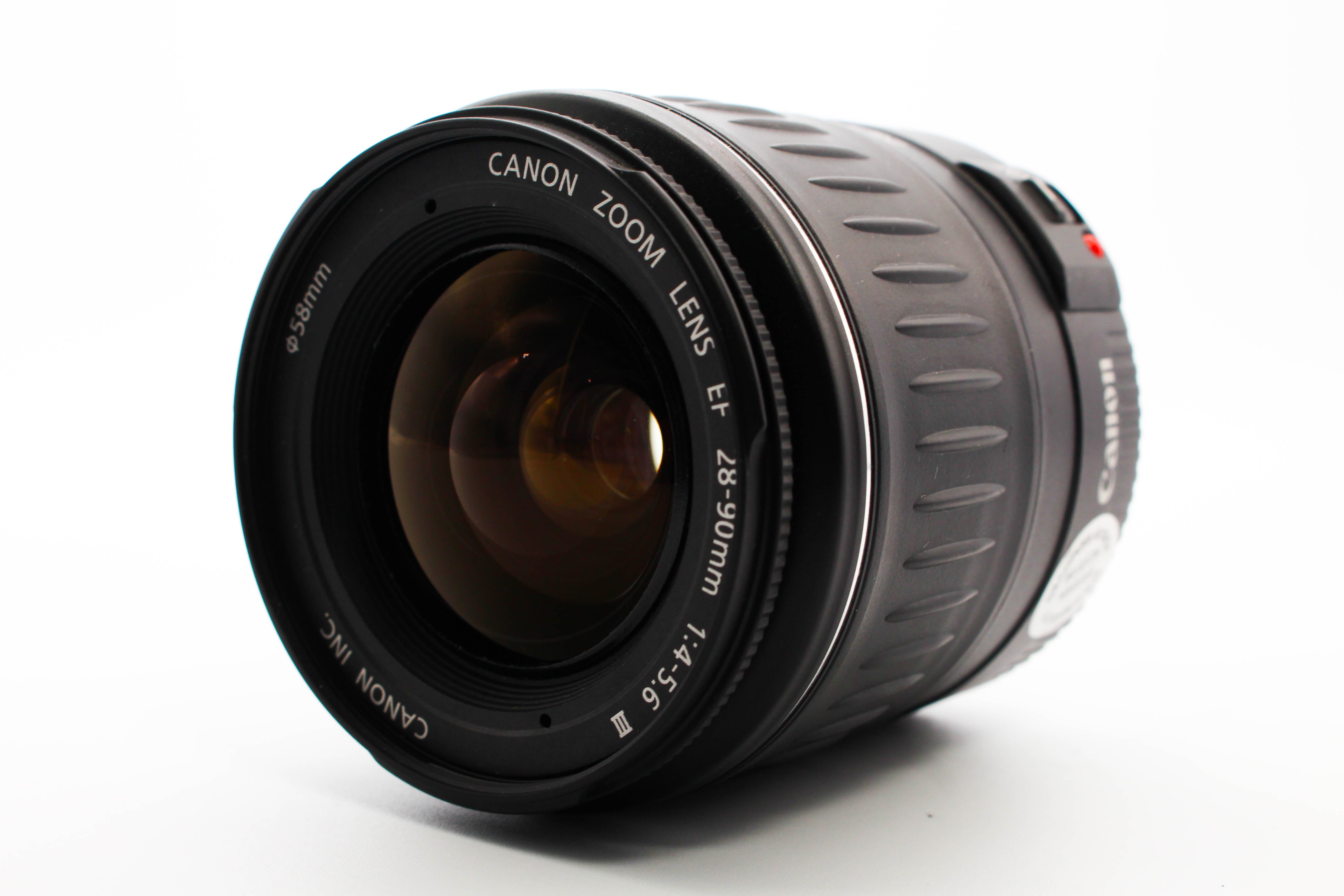 Canon 28-90mm f/4-5.6 III EF Mount Zoom Lens 58mm Filter Thread Size - Tested Excellent