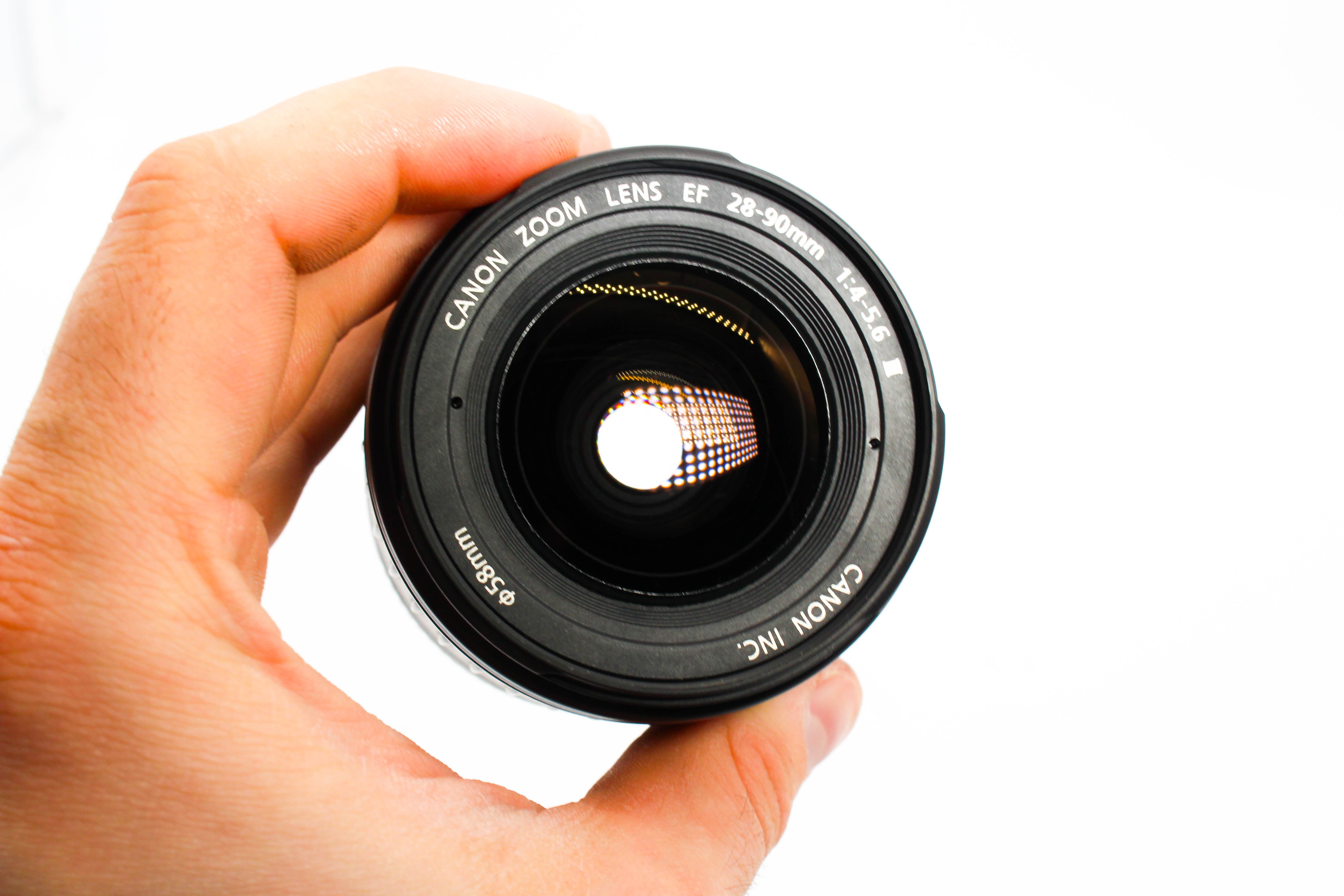 Canon 28-90mm f/4-5.6 III EF Mount Zoom Lens 58mm Filter Thread Size - Tested Excellent