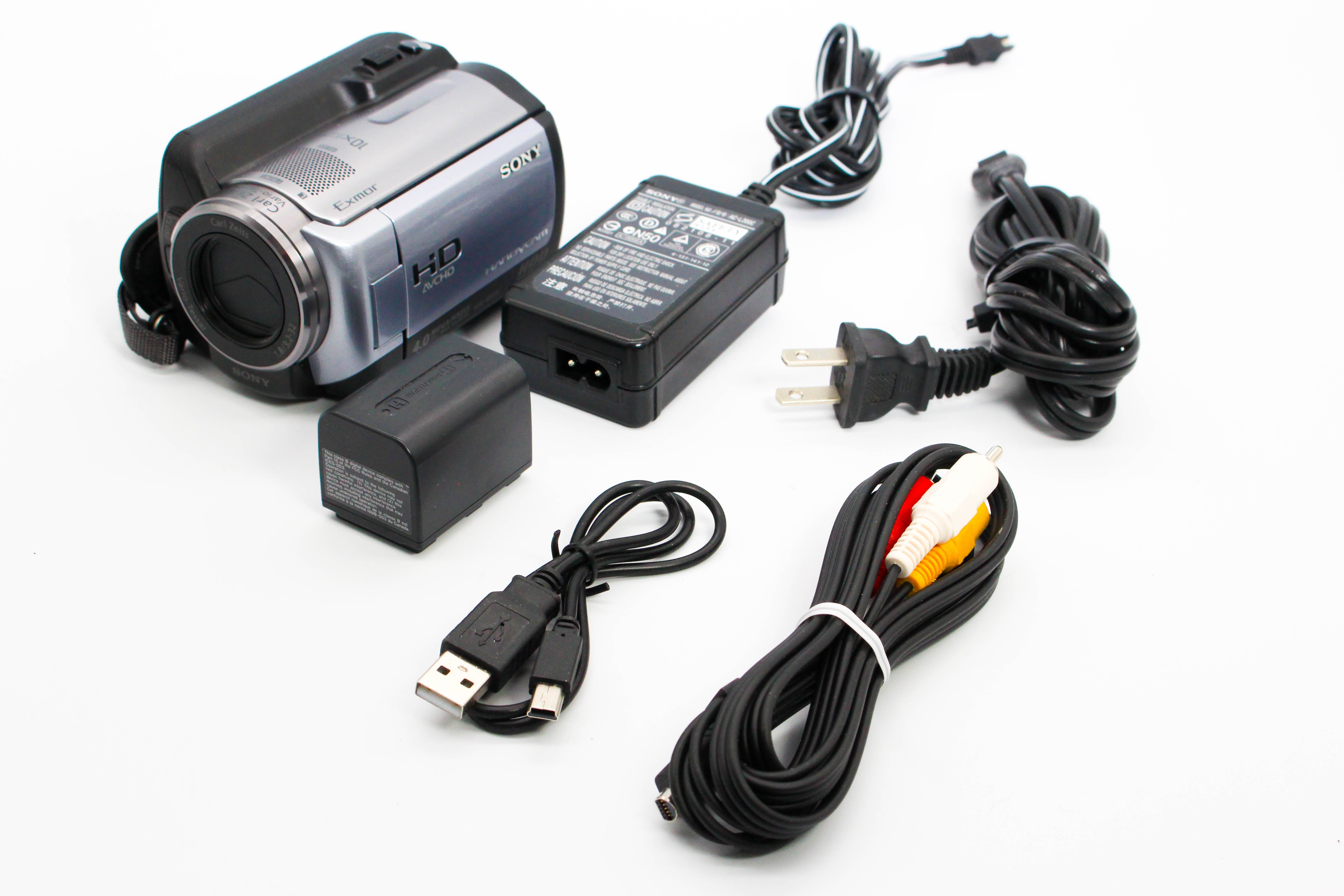 Sony HDR-XR100 NTSC HD HDD Video Handycam Camcorder Camera - Tested Bundle Excellent