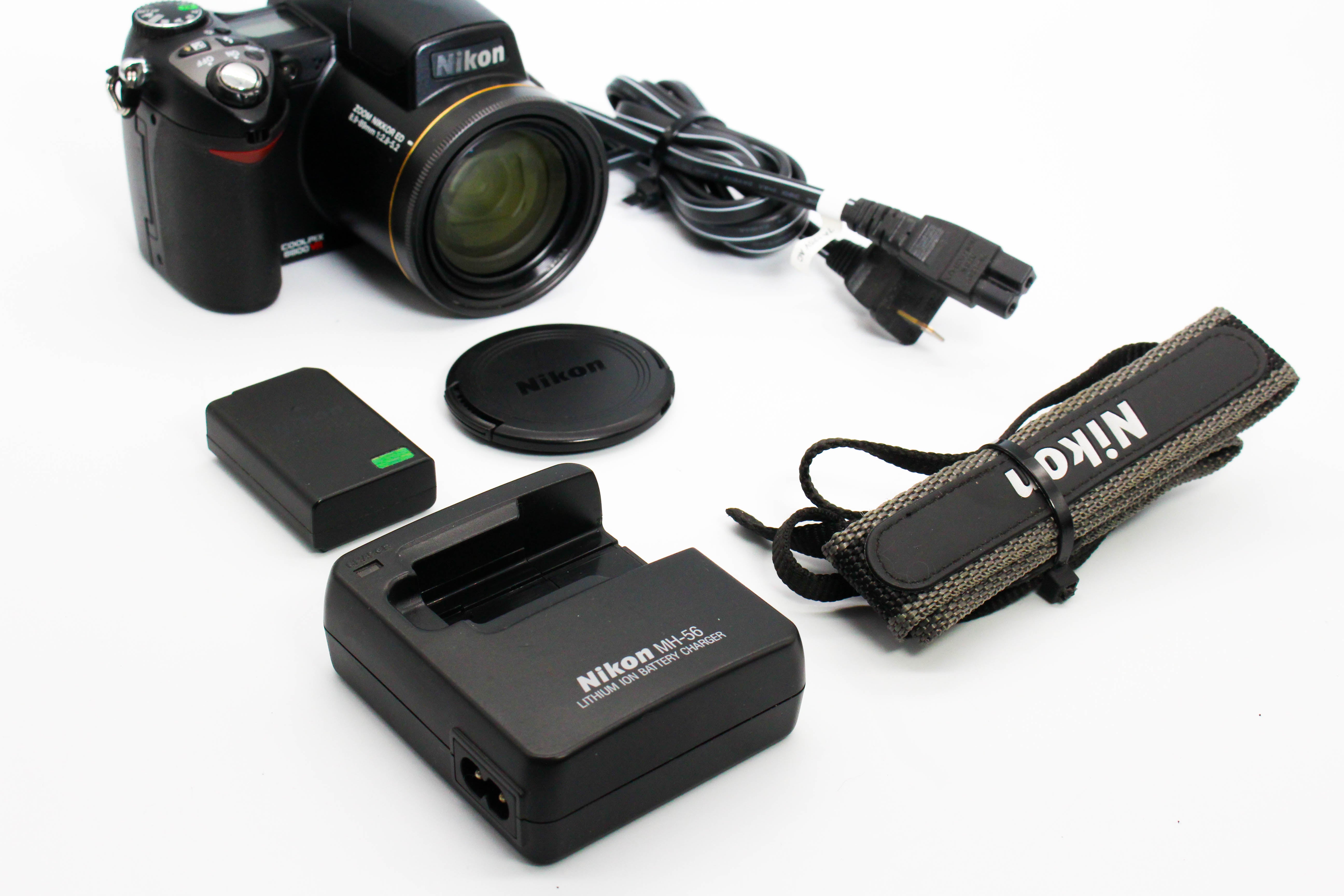 Nikon Coolpix E8800 Compact Digital Photo Bridge Camera Digicam - Tested Bundle