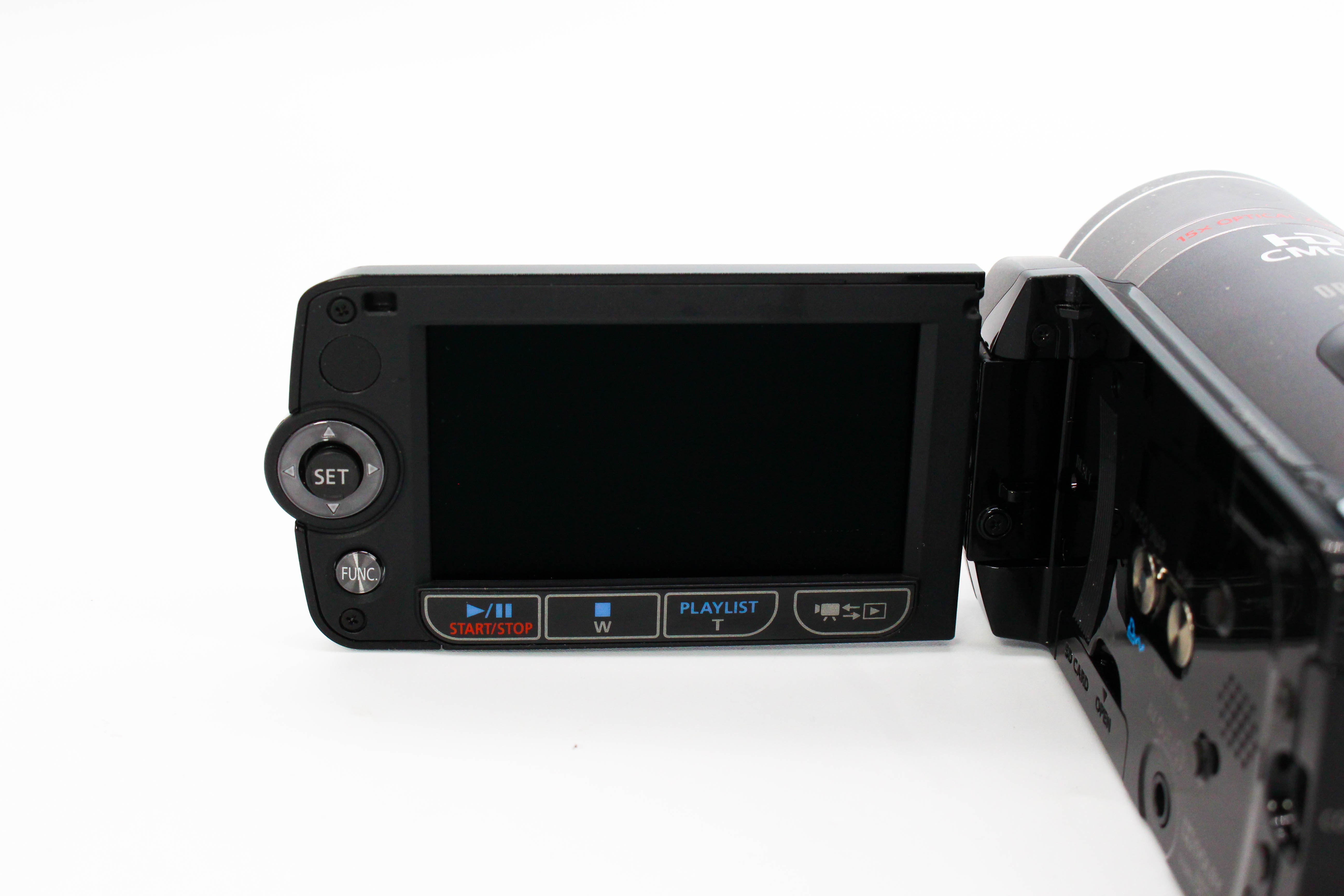 Canon Legria HF200E HD SD Card Digital Video Camera Camcorder - Tested Bundle Excellent