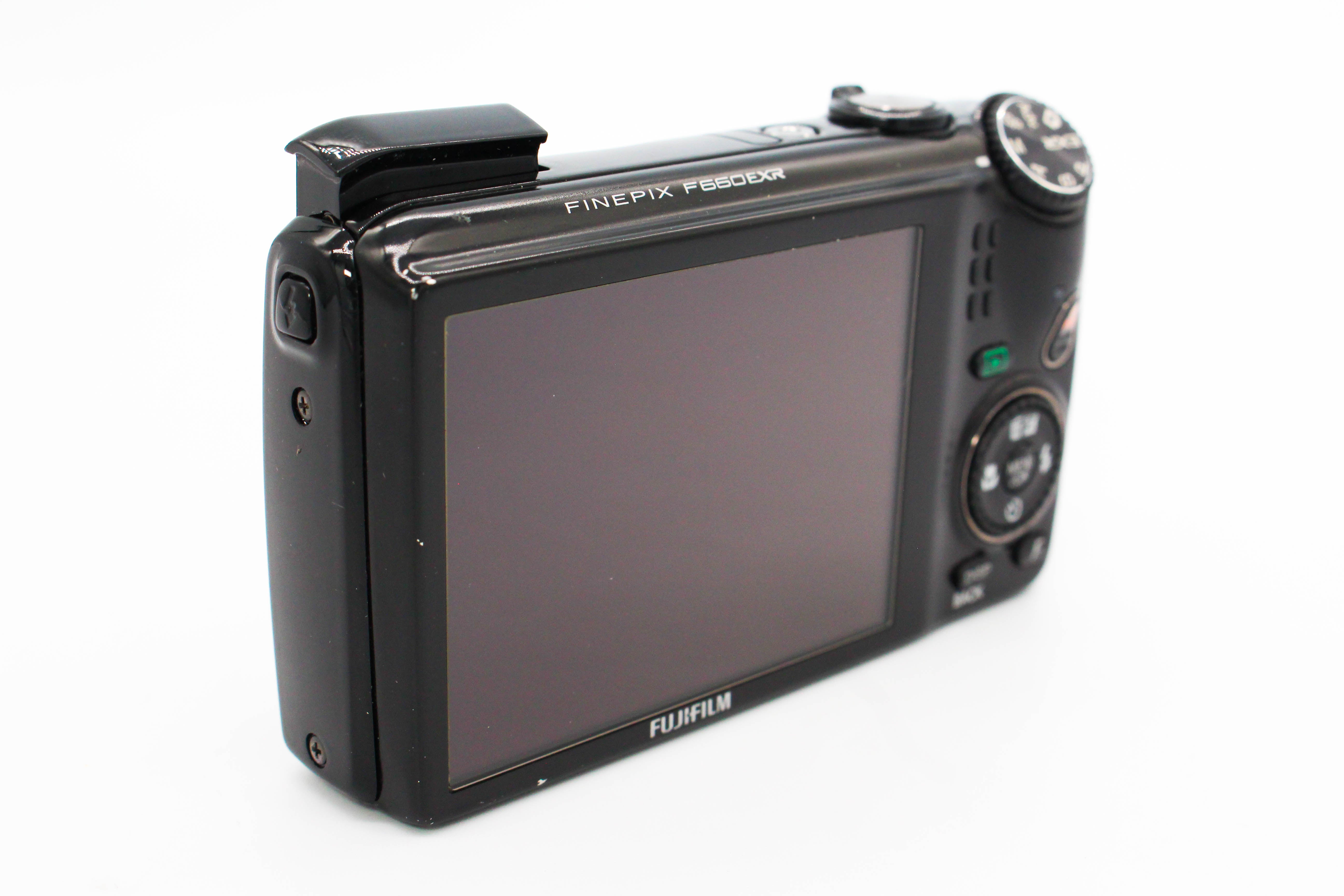 FujiFilm FinePix F660EXR Compact Retro Digital Photo Video Camera Digicam - Tested Bundle Excellent