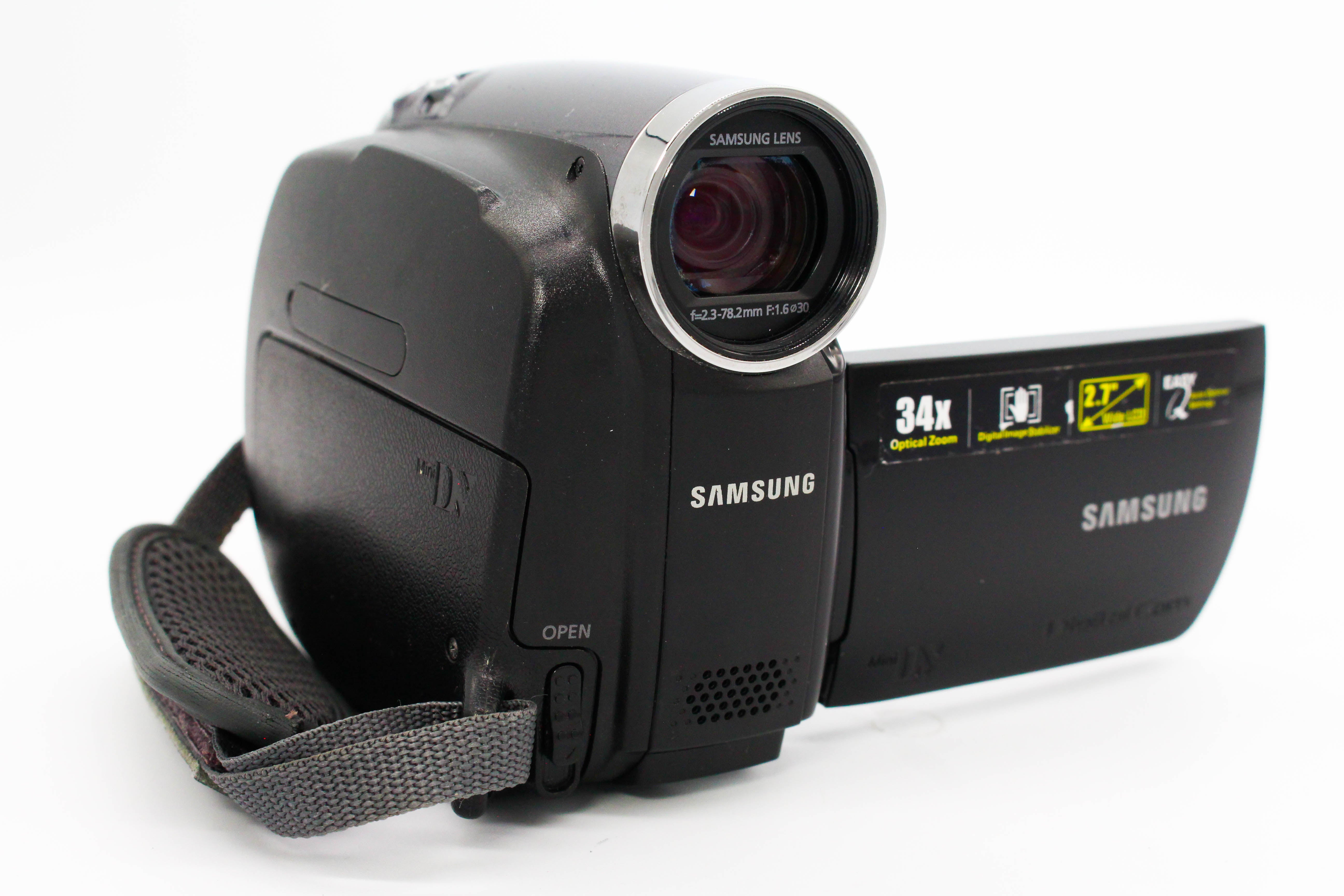 Samsung VP-D391 MiniDV Digital Video Handycam Camcorder Camera - Tested Bundle Excellent