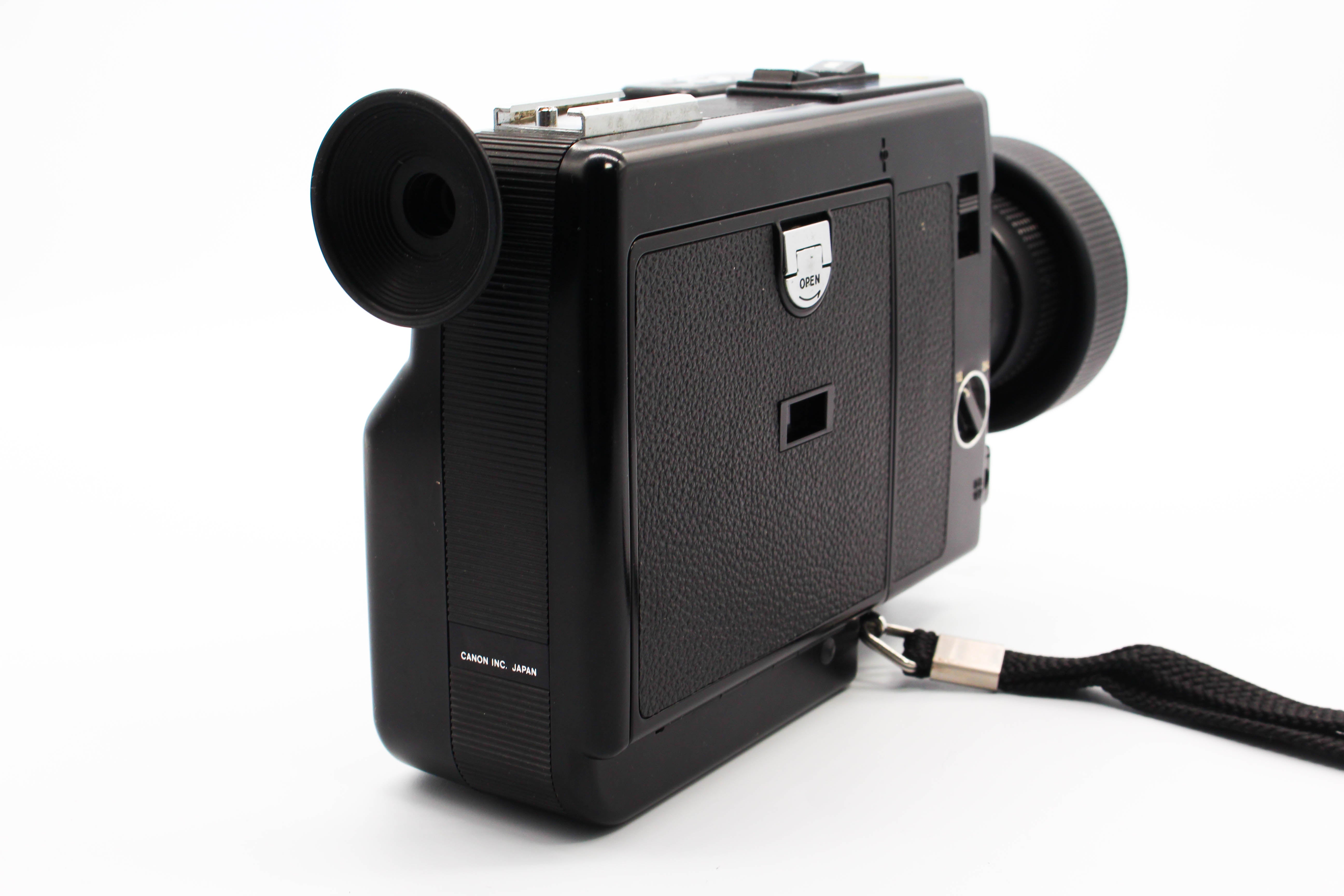 Canon Canosound 514XL-S Super 8 Vintage Cine Colour Film Movie Camera with 9-45mm f/1.4 Macro Canon Zoom Lens - Tested Bundle Excellent