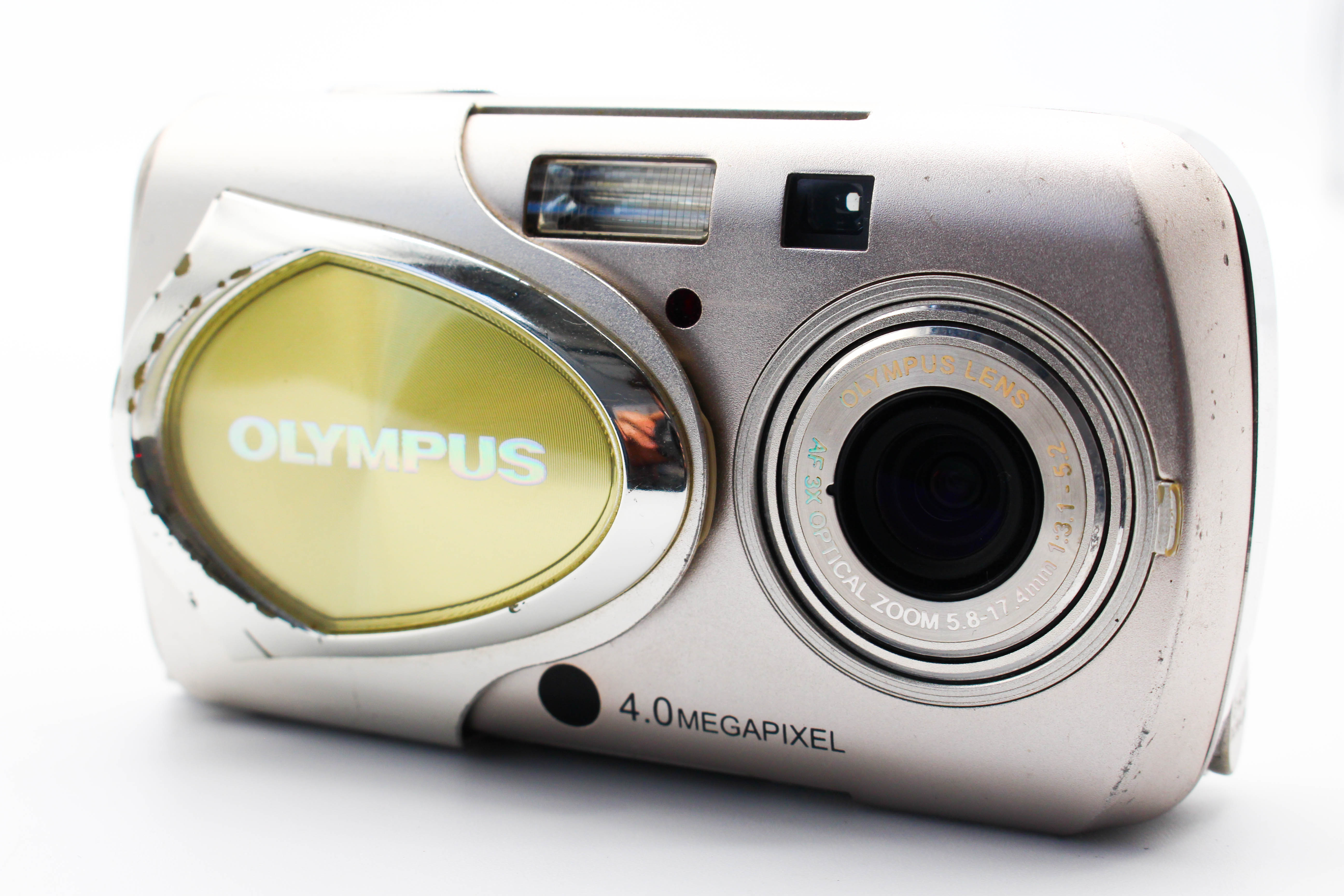 Olympus Camedia µ mju 400 Digital Retro Photo Digital Camera Digicam - Tested Bundle