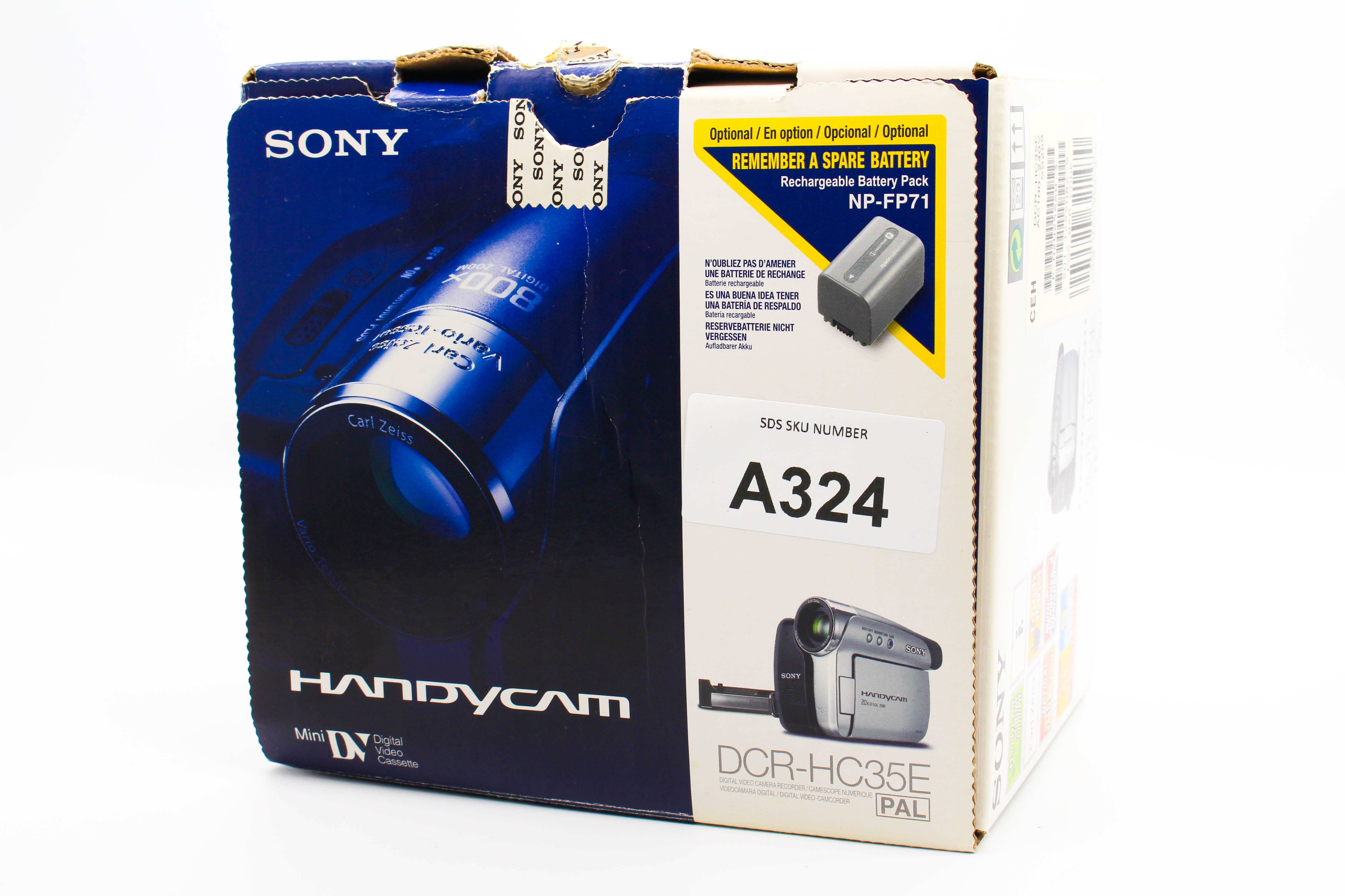 Sony DCR-HC35E MiniDV Digital Video Handycam Camcorder Camera - Tested Bundle Excellent
