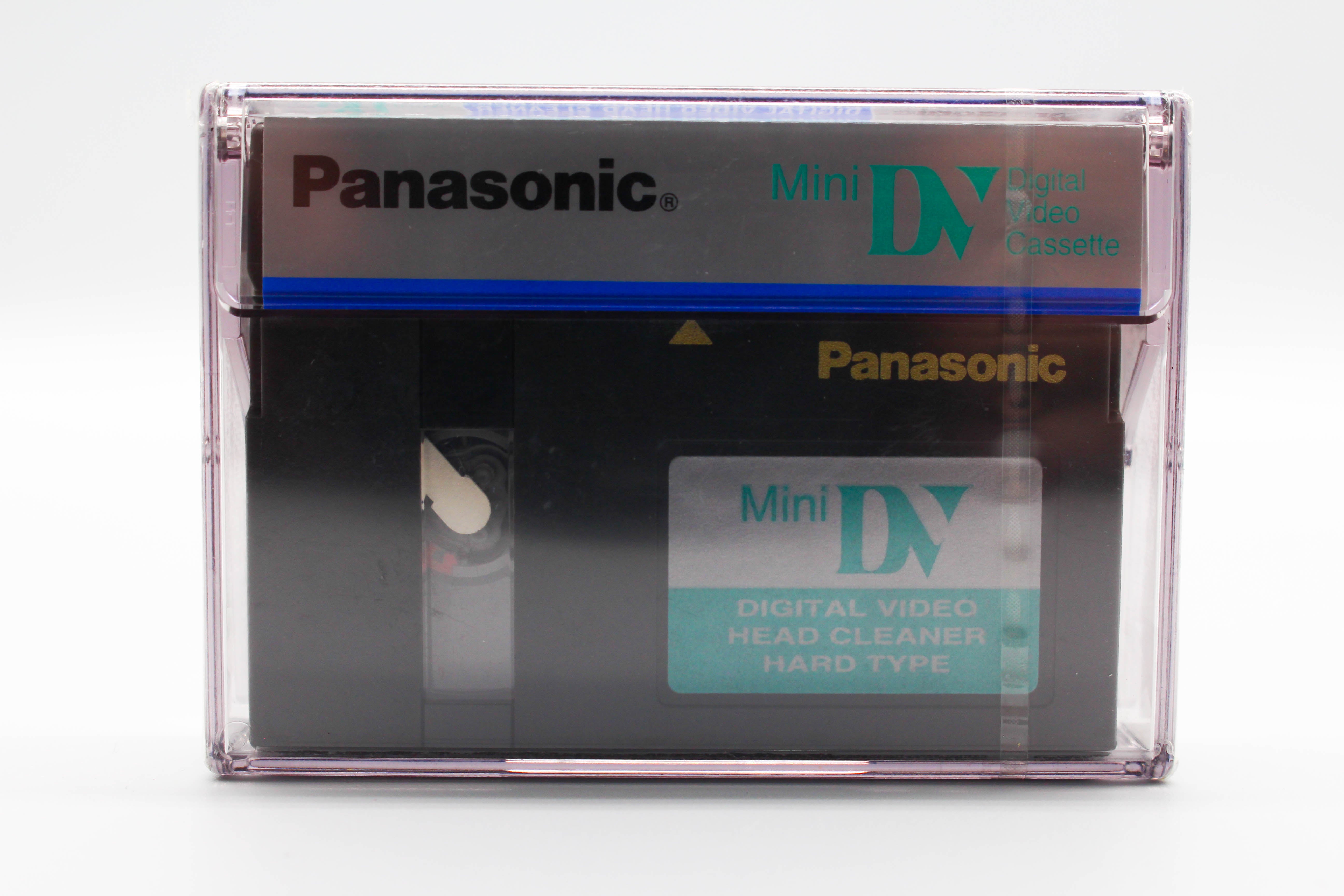 Panasonic MiniDV Digital Video Cassette Cleaning Tape VFK1451 Head Cleaner Hard Type For Handycam Camcorder - Tested Excellent