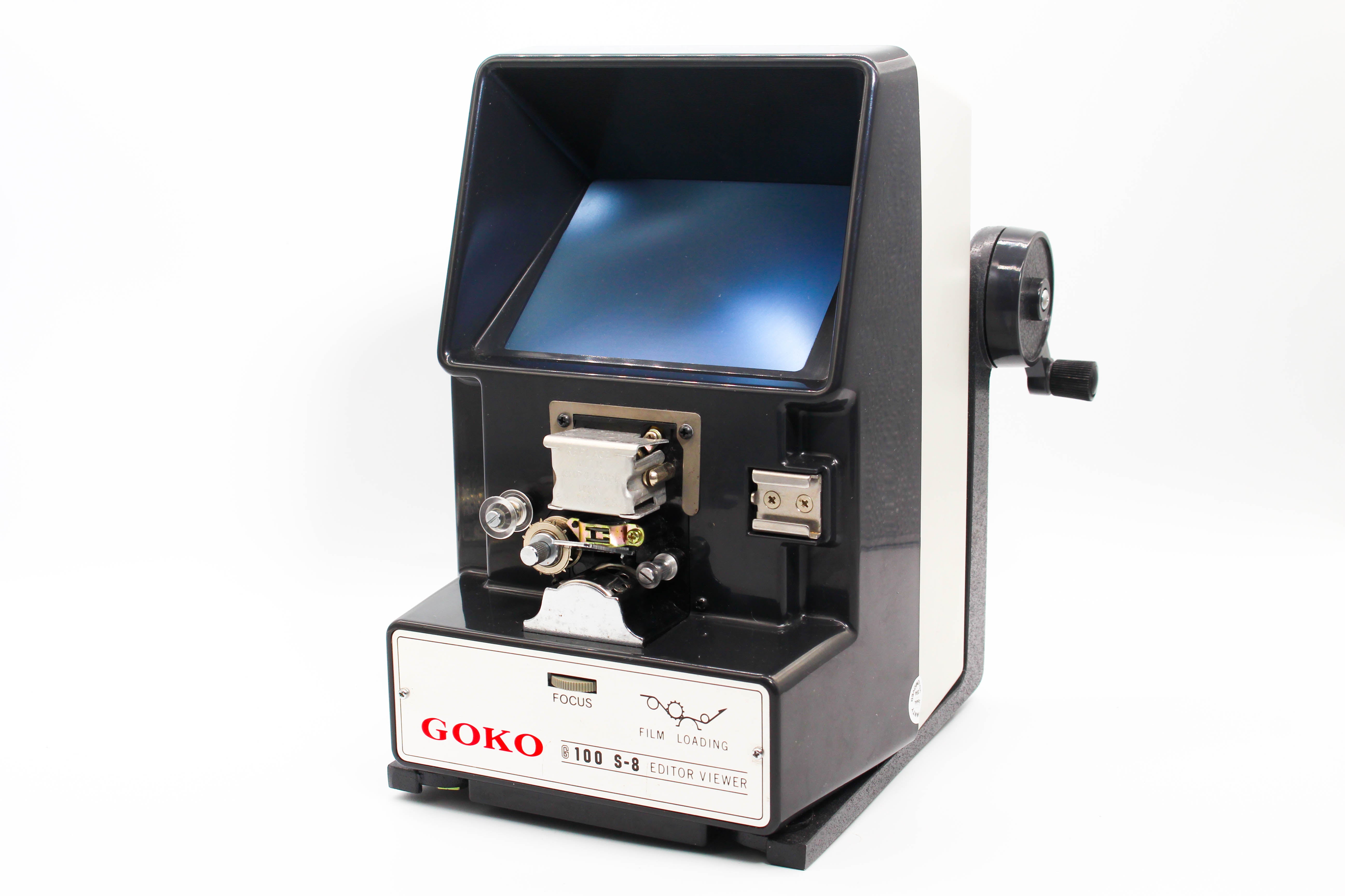 Goko G100 S-8 8mm Vintage Mechanical Film Editor Viewer - Tested Bundle