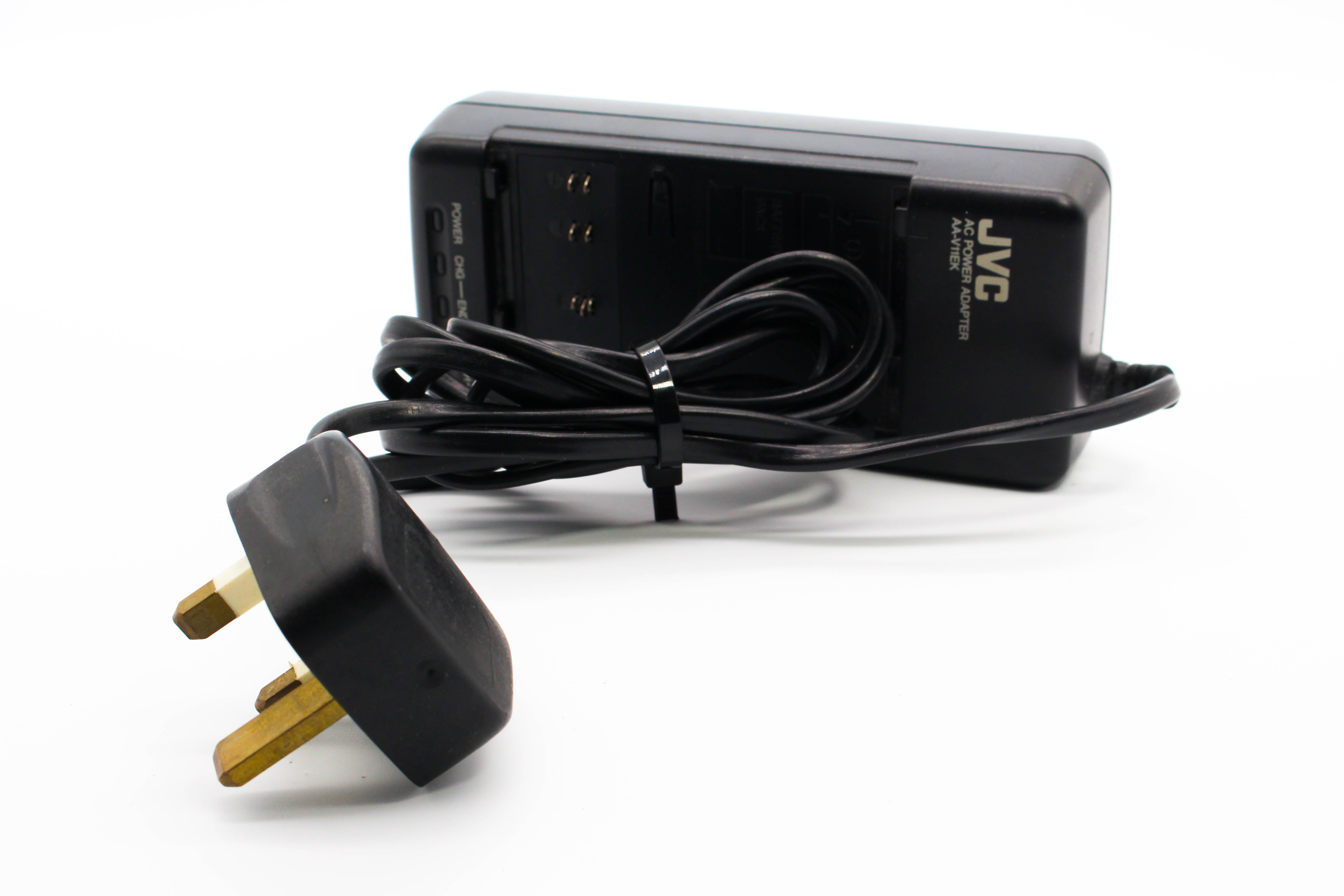 JVC AA-V11EK AC Power Adapter Battery Mains Charger for Handycam Camcorder - Tested Excellent