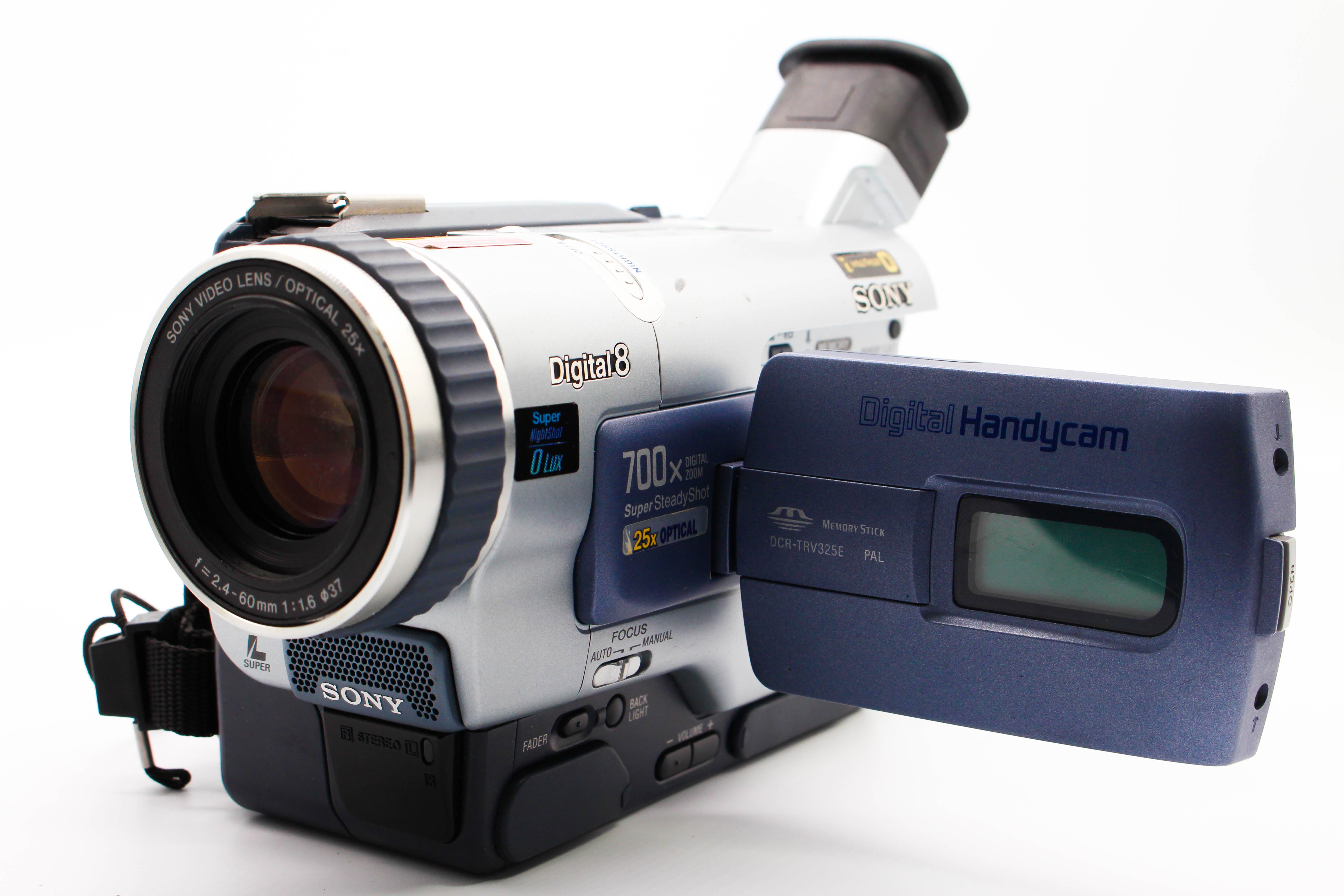 Sony DCR-TRV325E Digital8 Hi8 Video8 8mm Handycam Digital Video Camcorder - Tested Bundle