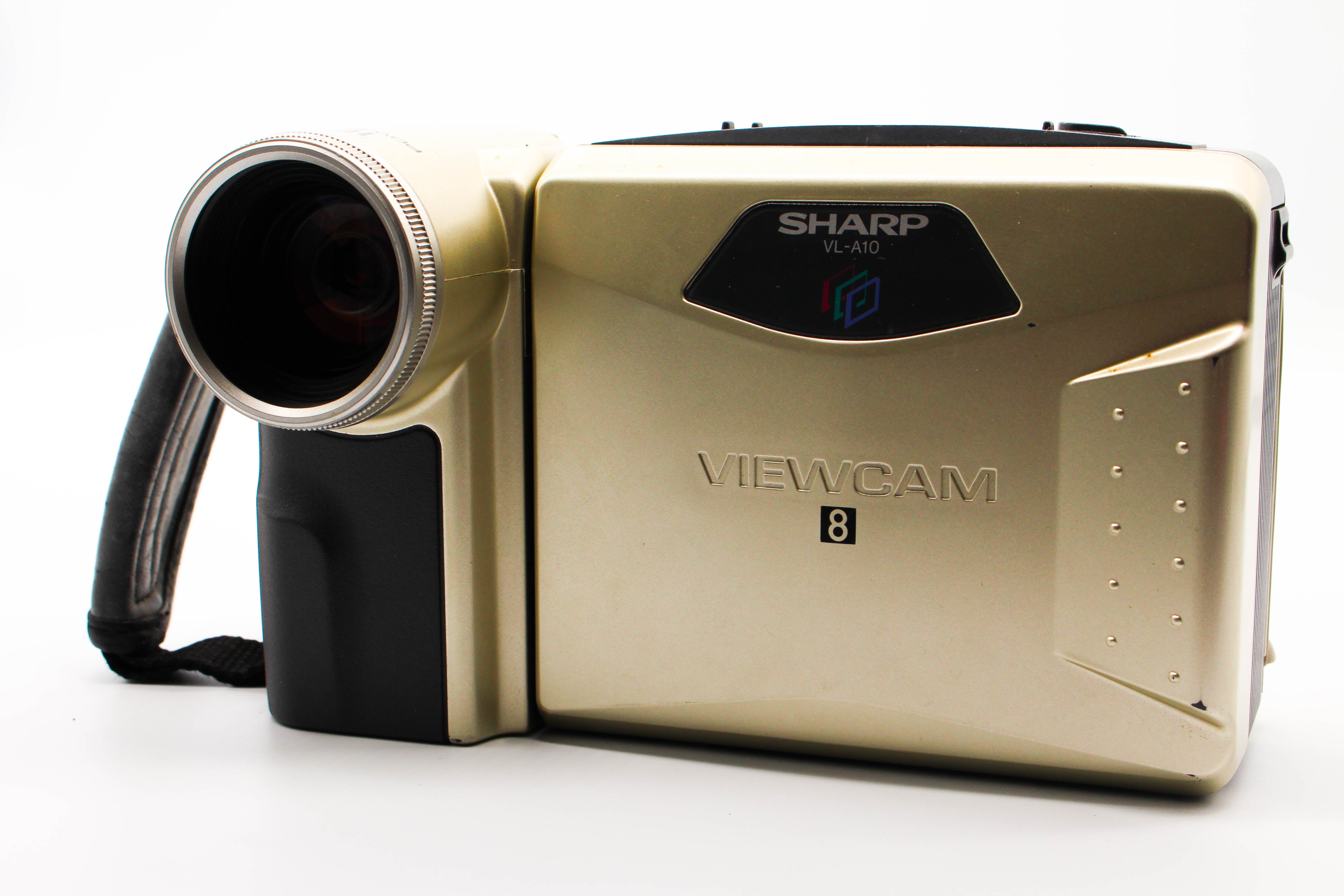 Sharp VL-A10H Video8 8mm Analog Video Handycam Camcorder Camera - Tested Bundle Excellent