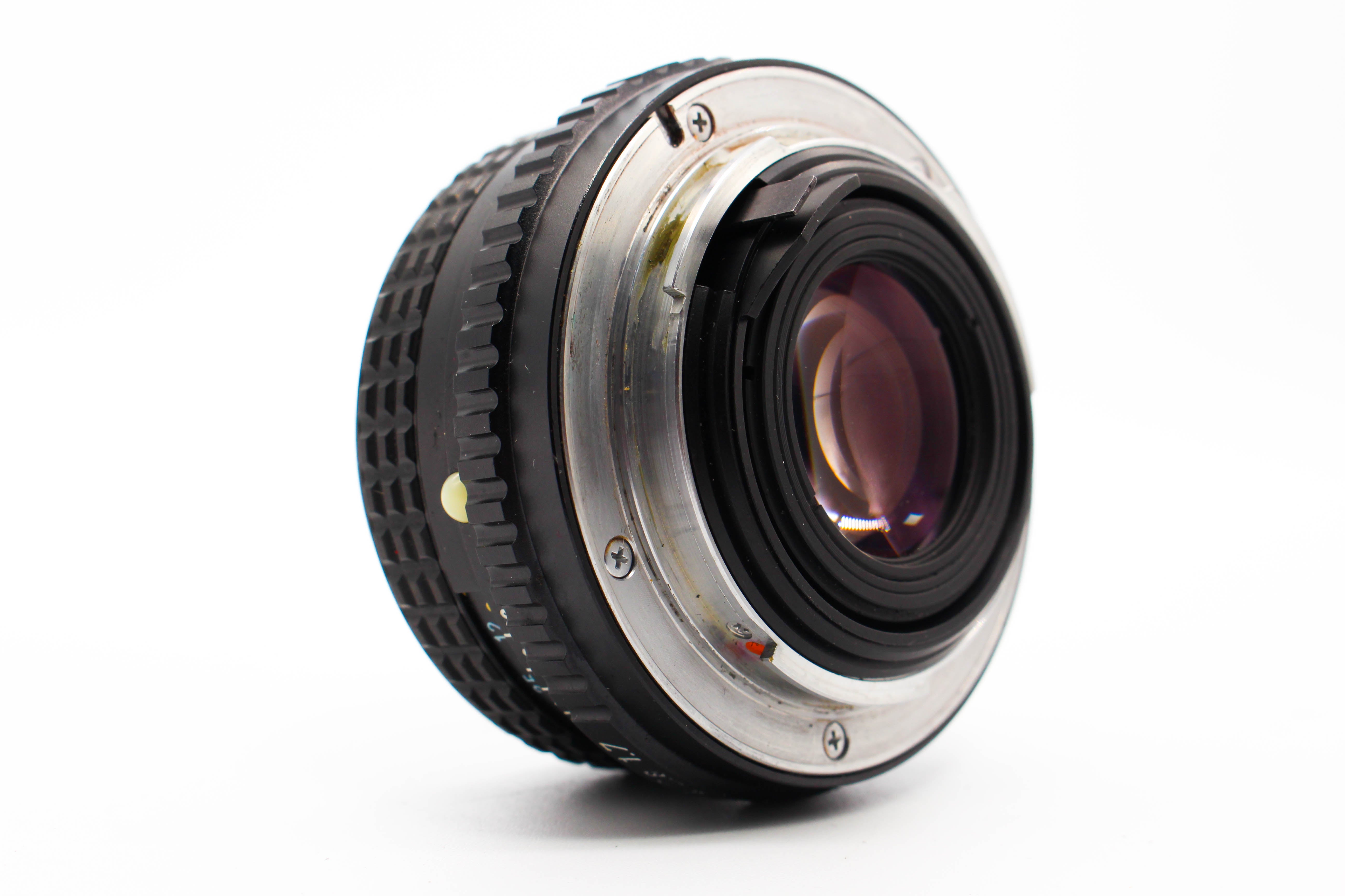 Pentax SMC Pentax-M 50mm f/1.7 PK Mount Prime Lens - Tested Excellent