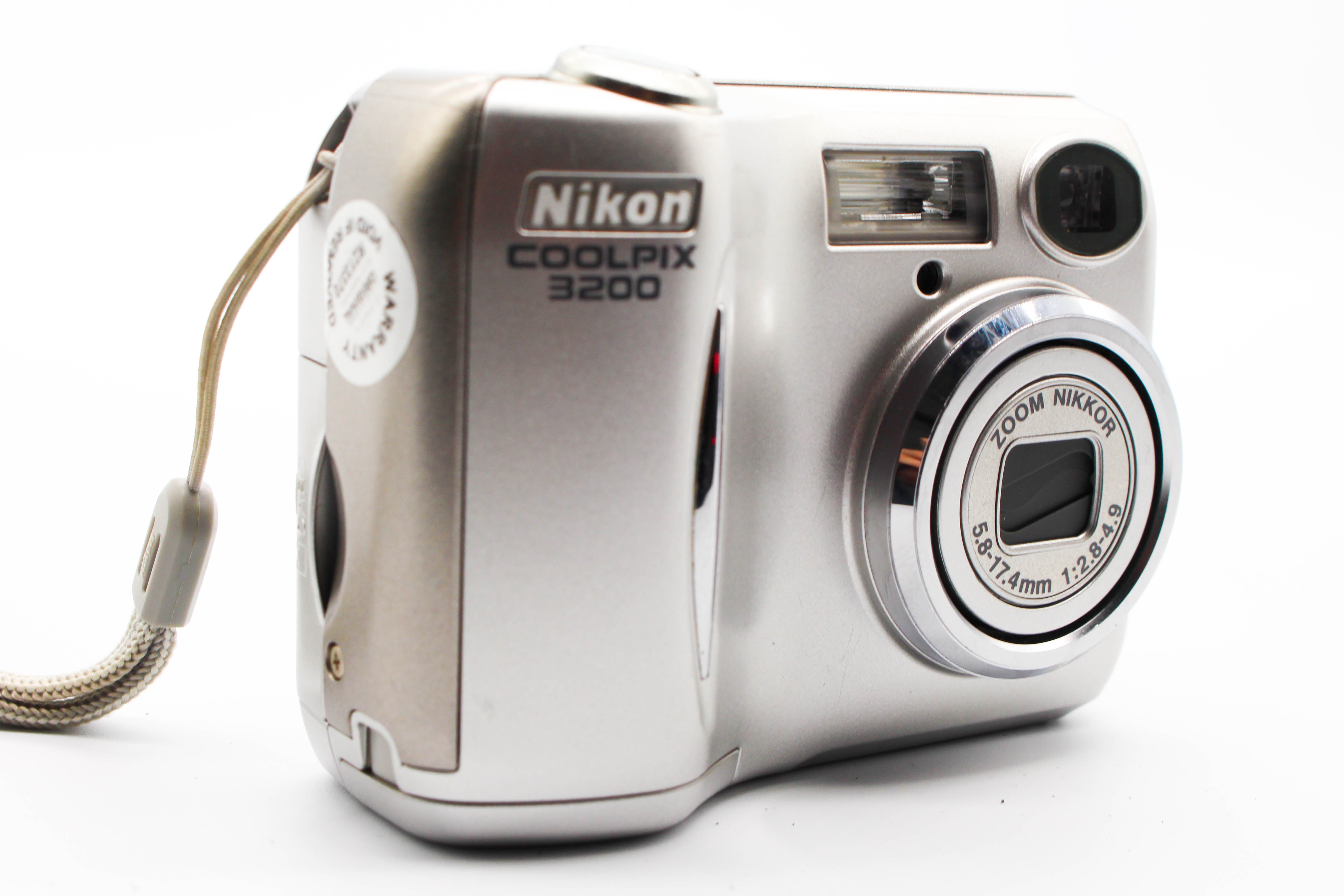 Nikon Coolpix 3200 Retro Photo Digital Camera Digicam - Tested Bundle Excellent