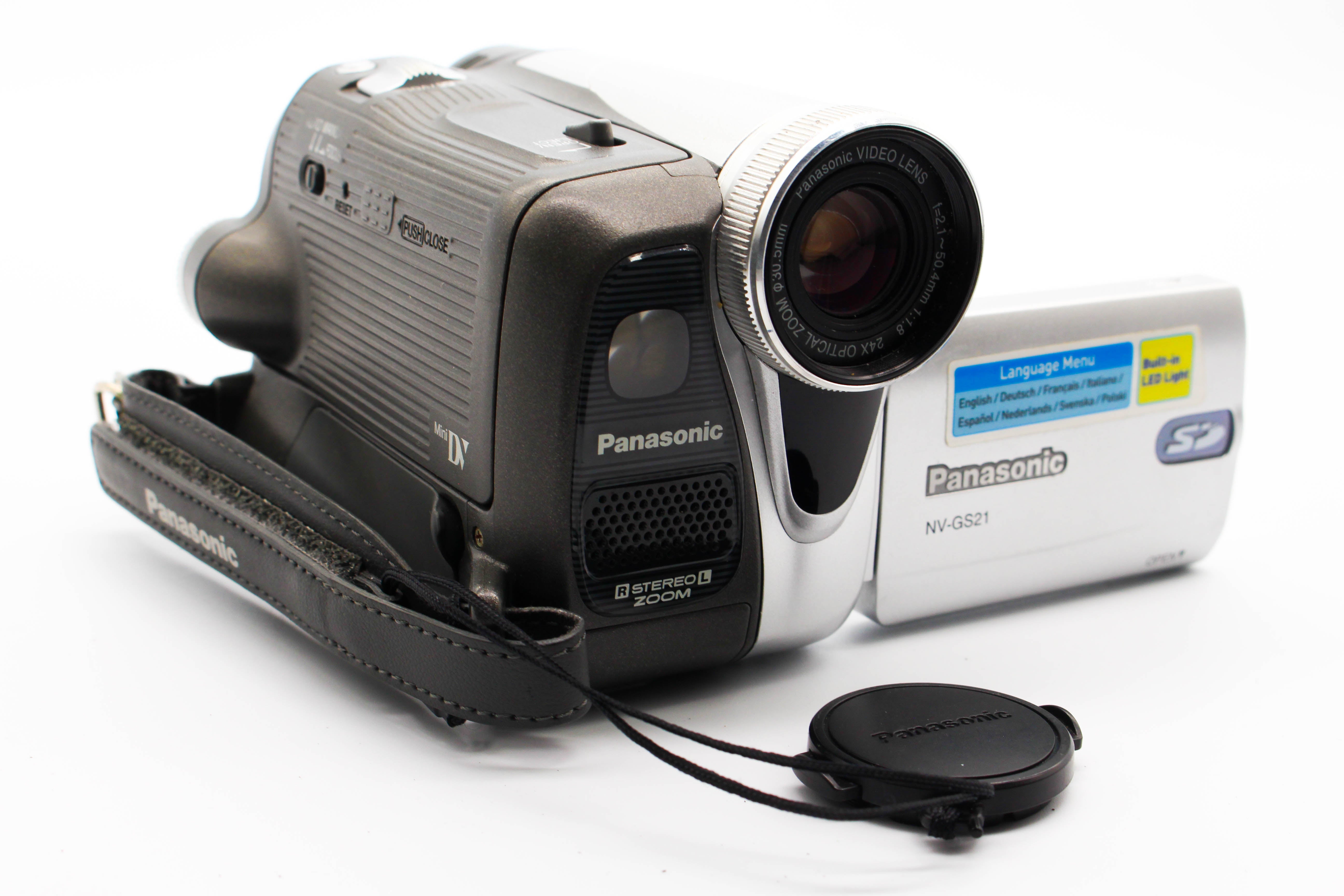 Panasonic NV-GS21EG MiniDV DIgital Video Handycam Camcorder Camera (Read) - Tested Bundle