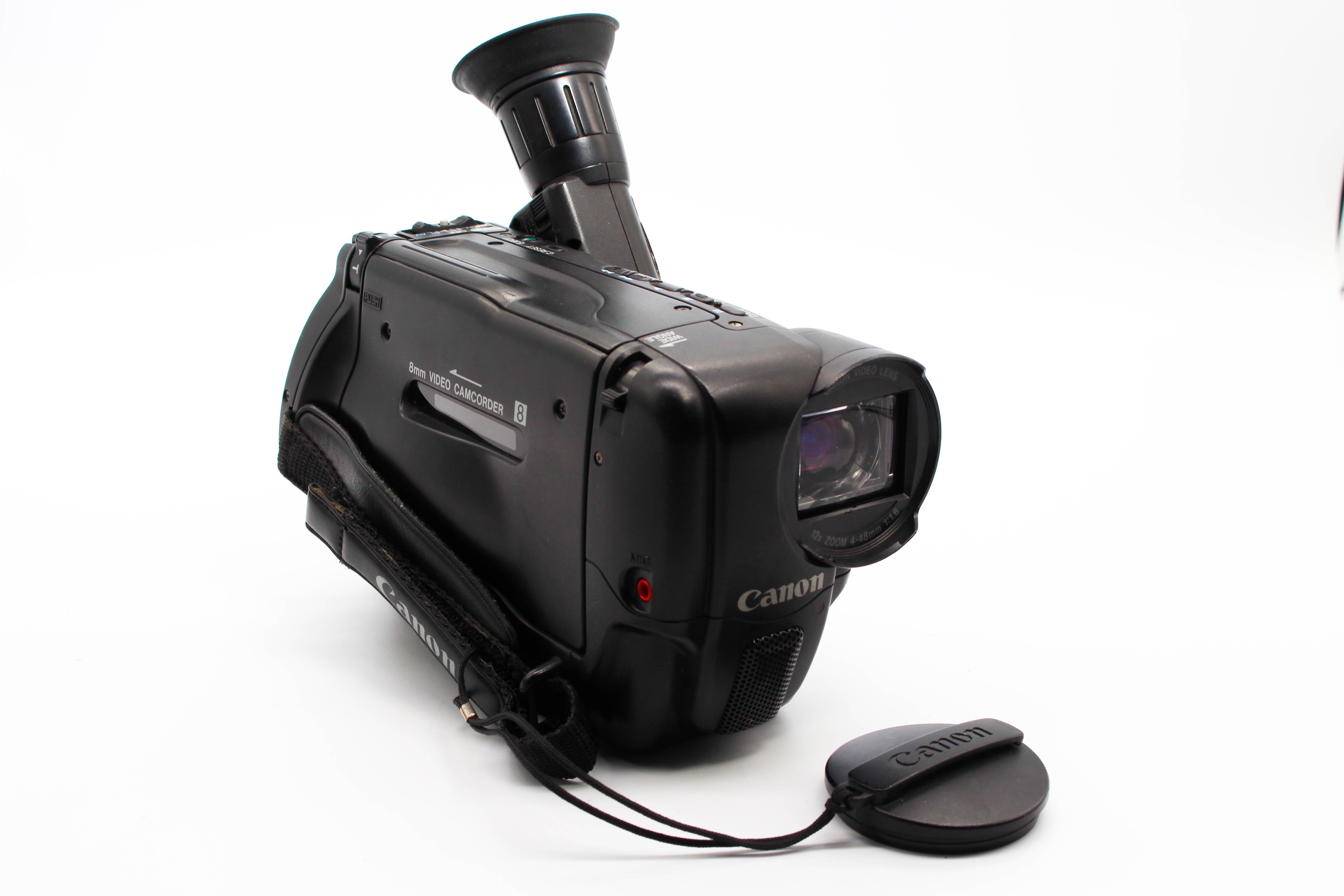 Canon UC200E Video8 8mm Handycam Camcorder Camera - Tested Bundle Good