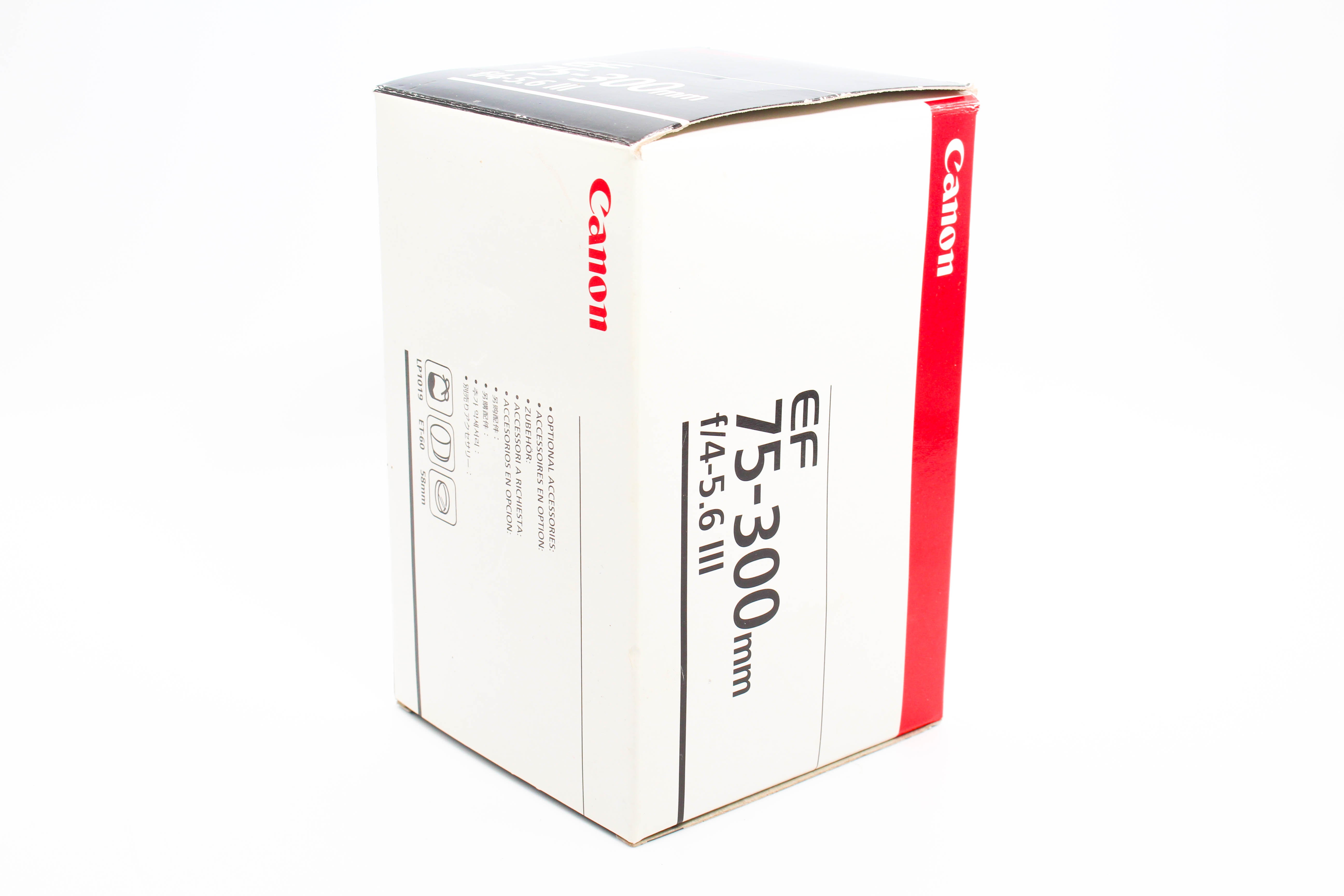 Canon 75-300mm f/4-5.6 EF Mount III Telephoto Zoom Lens - Tested Excellent