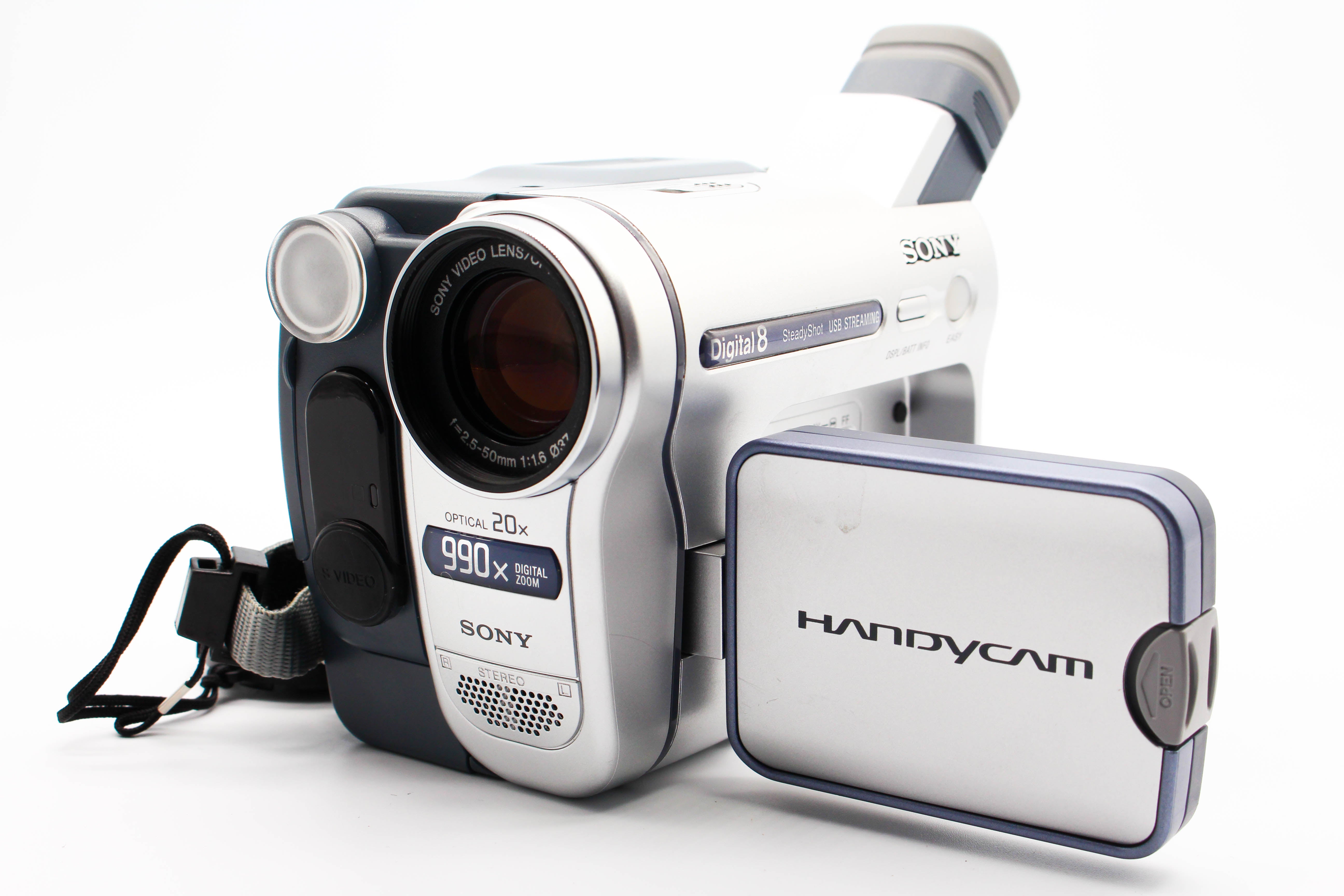 Sony DCR-TRV255E Digital8 8mm Handycam Camcorder Digital Video Camera - Tested Bundle Excellent
