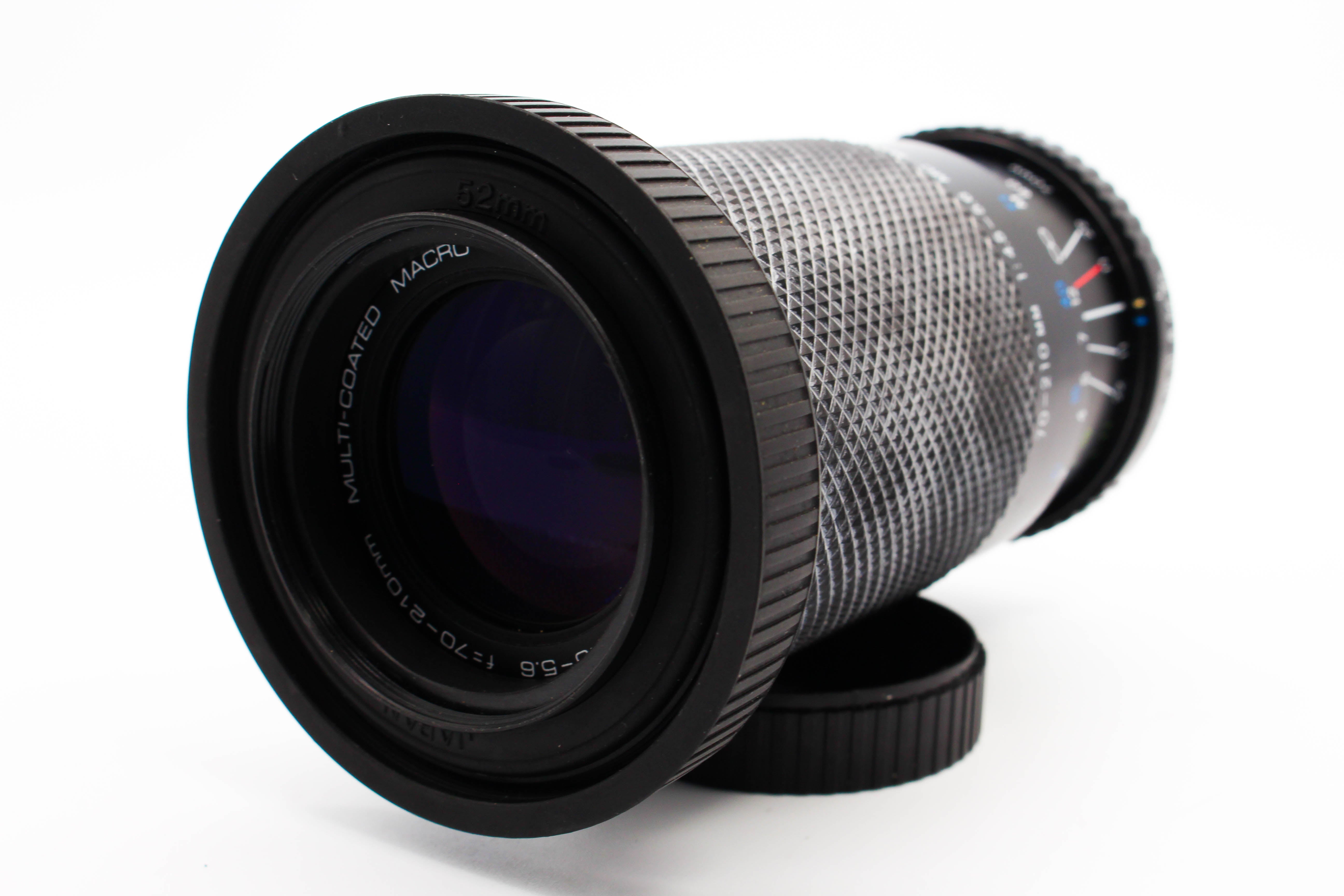 Prakticar 70-210mm f/4.5-5.6 PB Mount Auto-Zoom Macro Lens - Tested Good