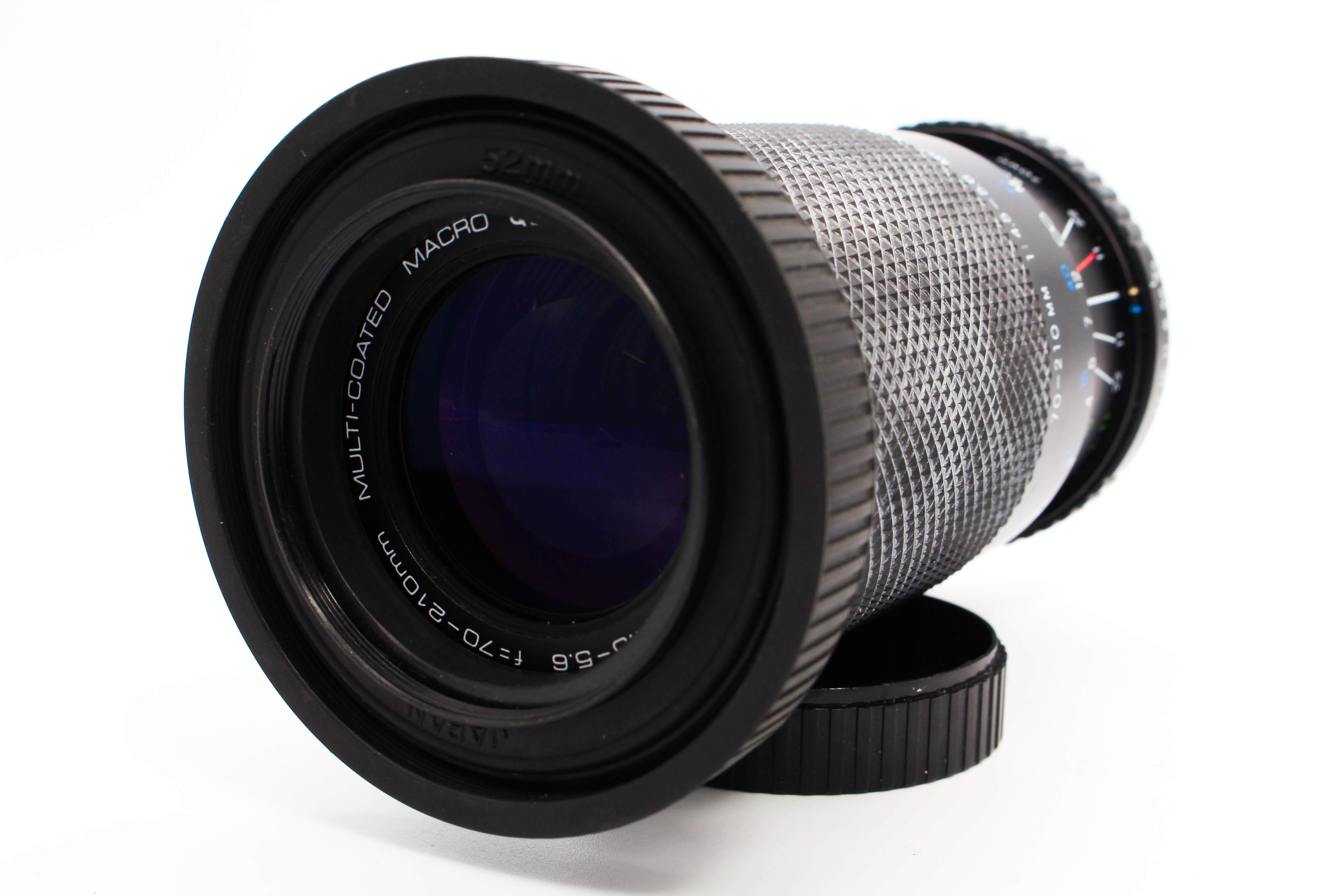 Prakticar 70-210mm f/4.5-5.6 PB Mount Auto-Zoom Macro Lens - Tested Good