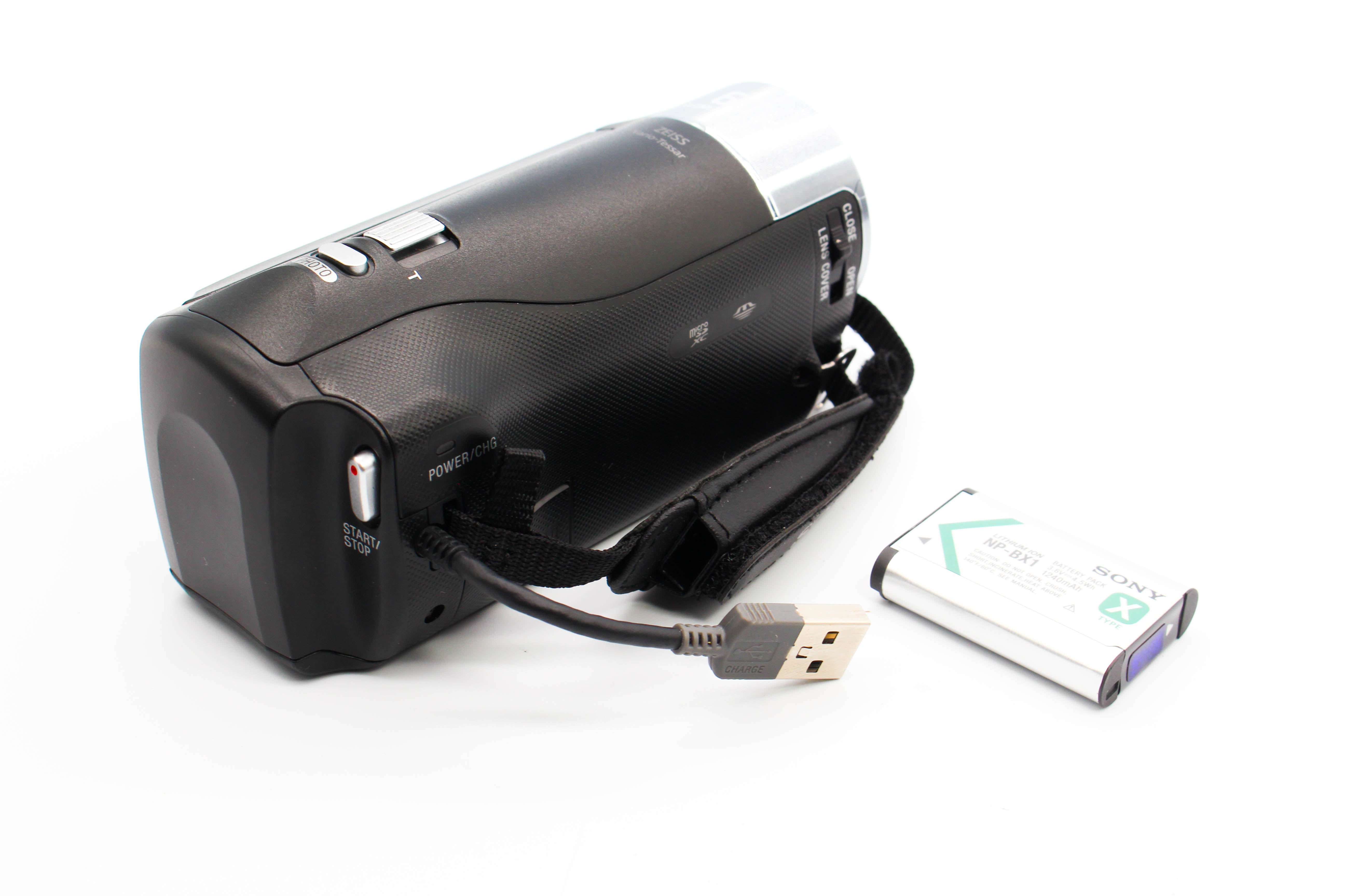 Sony HDR-CX405 SD Card HD Digital Video Handycam Camcorder Camera - Tested Bundle Excellent