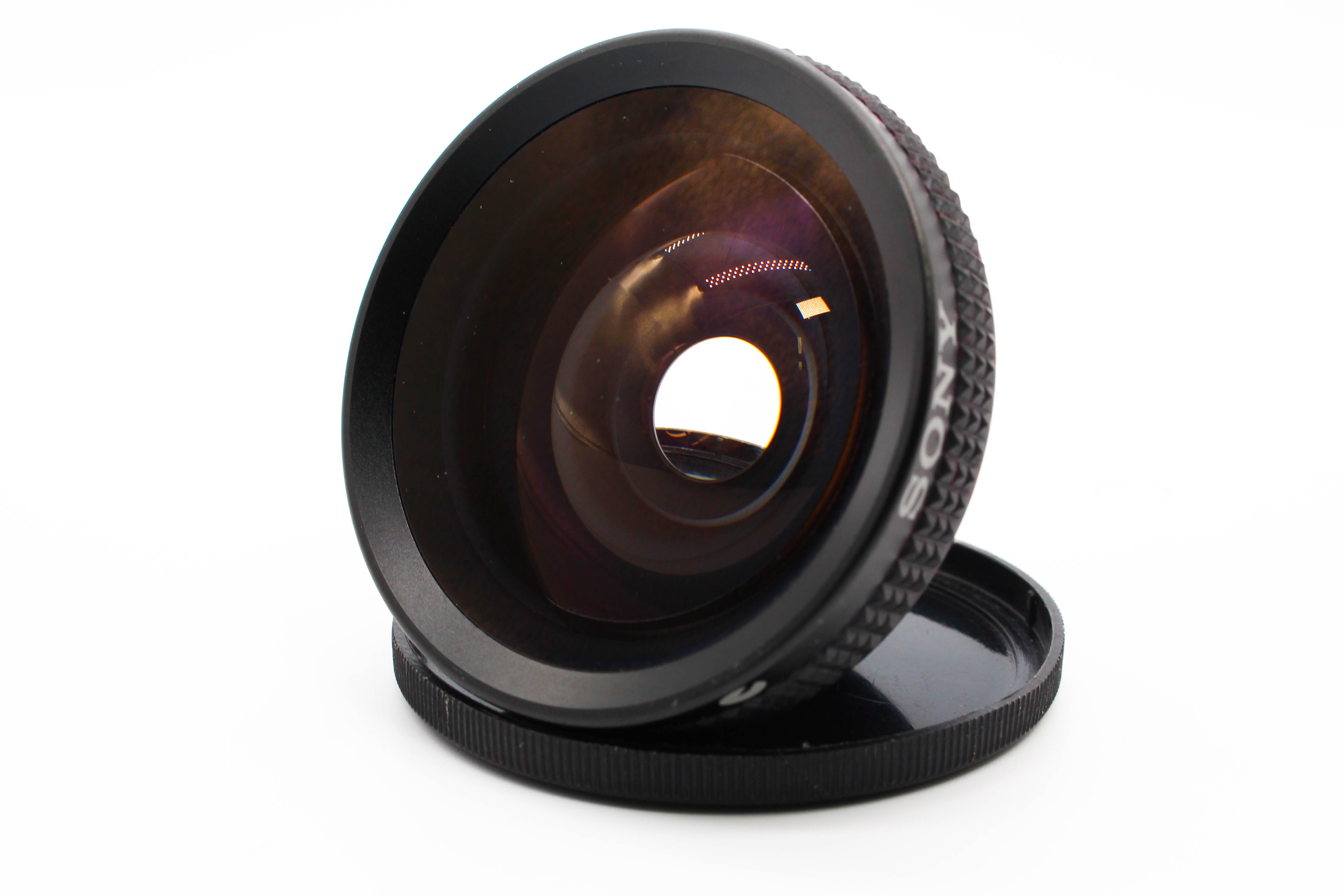 Sony VCL-0437 x0.45 37mm Semi Fisheye Wide Angle Conversion LensFor Camcorders - Tested