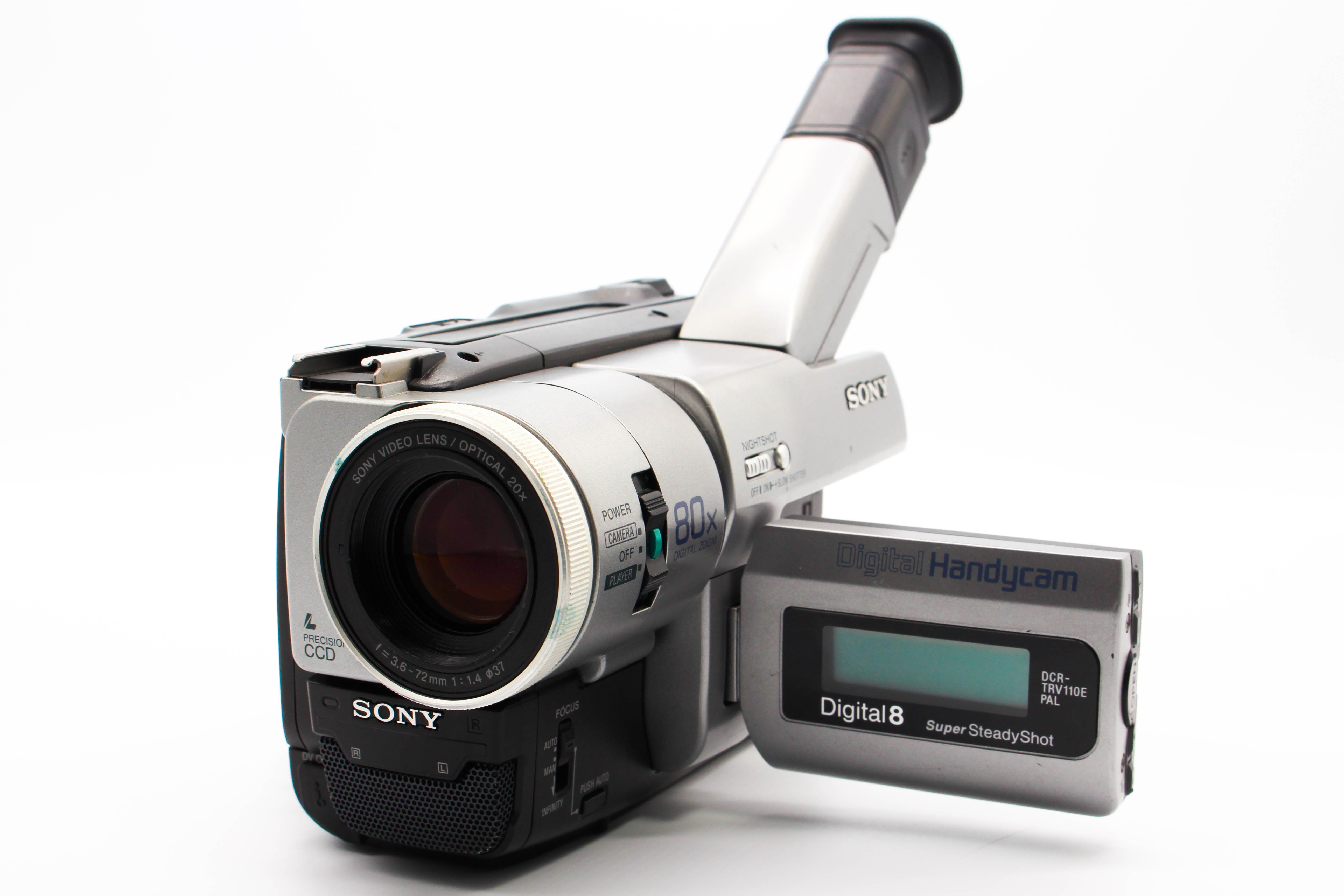 Sony DCR-TRV110E Digital8 8mm Handycam Digital Video Camcorder - Tested Bundle