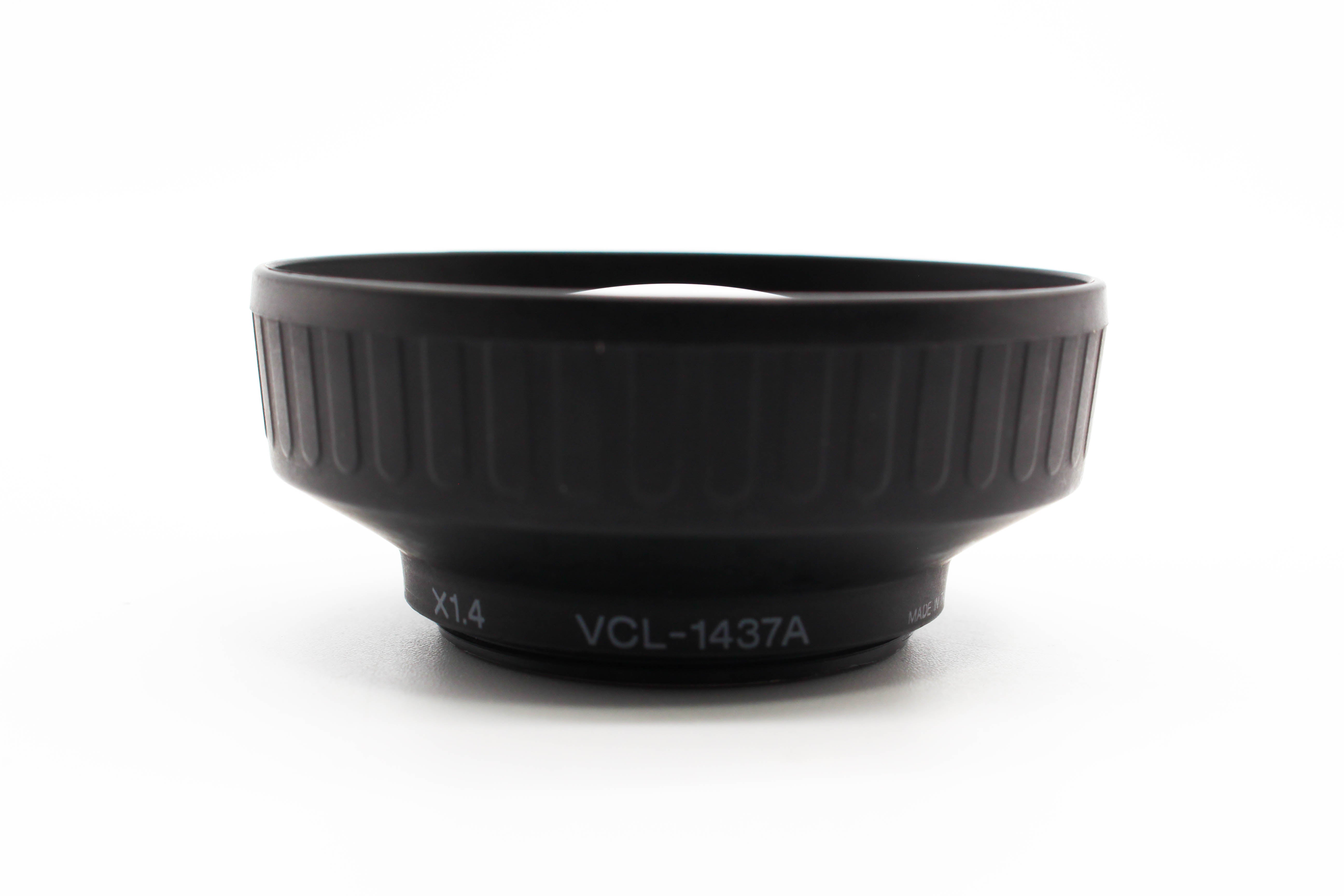 Sony VCL-1437A 1.4X 37mm Tele Conversion Lens For Camcorders Camera - Tested Good