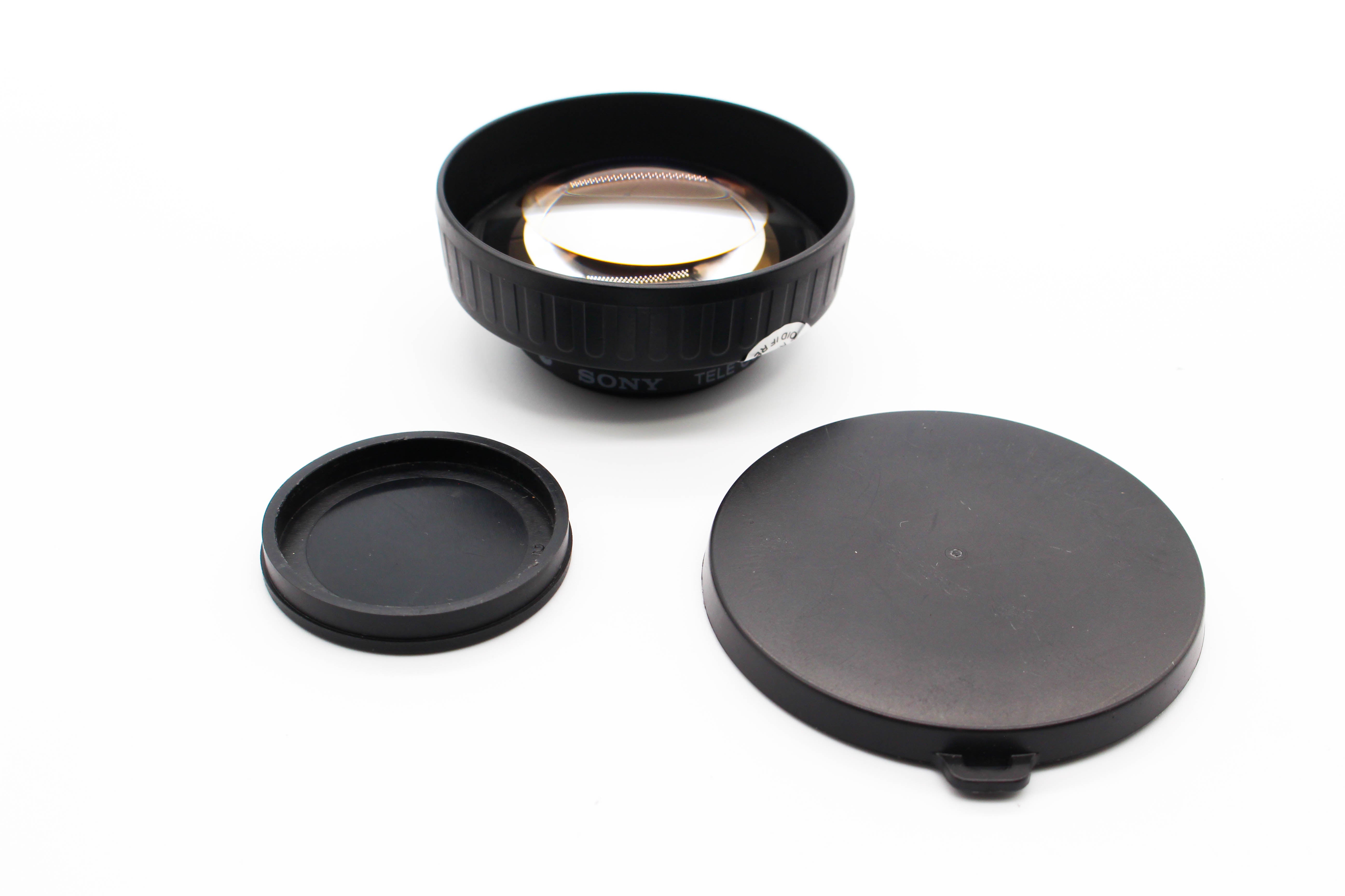 Sony VCL-1437A 1.4X 37mm Tele Conversion Lens For Camcorders Camera - Tested Good