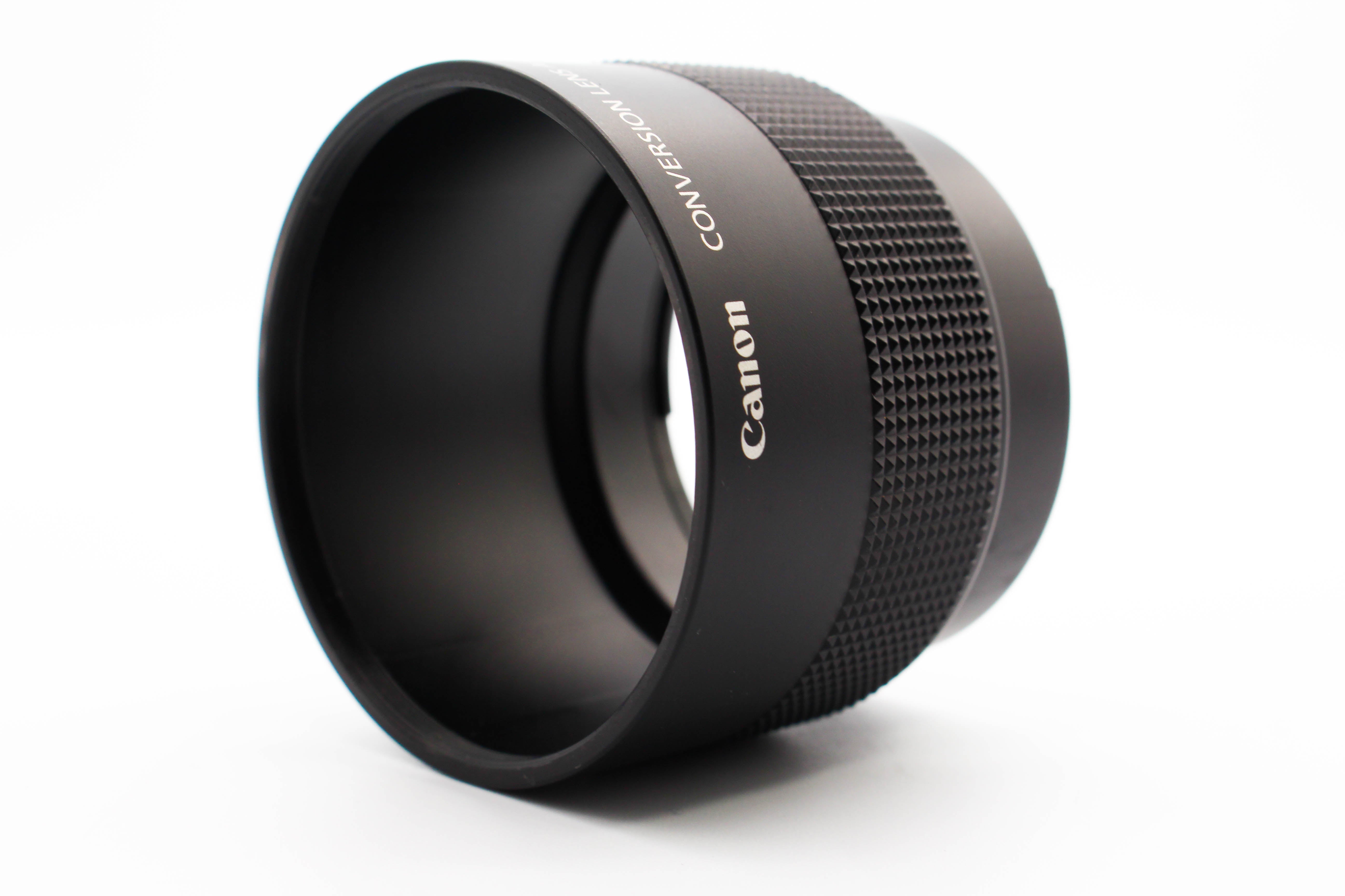 Canon LA-DC58H Conversion Lens Adapter For Powershot Models Black - Tested Excellent