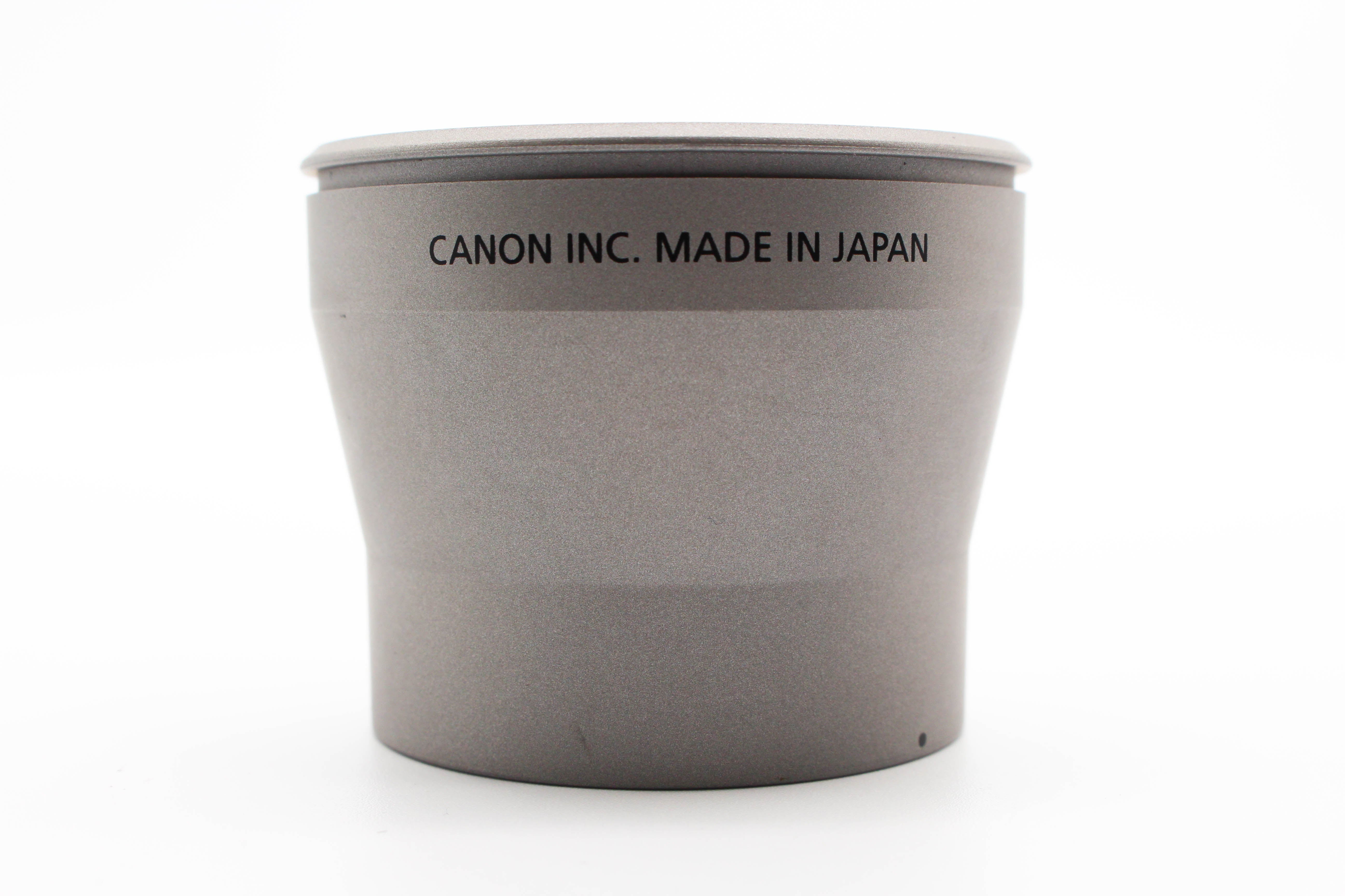 Canon LA-DC58B Conversion Lens Adapter For Powershot Models Silver - Tested Excellent