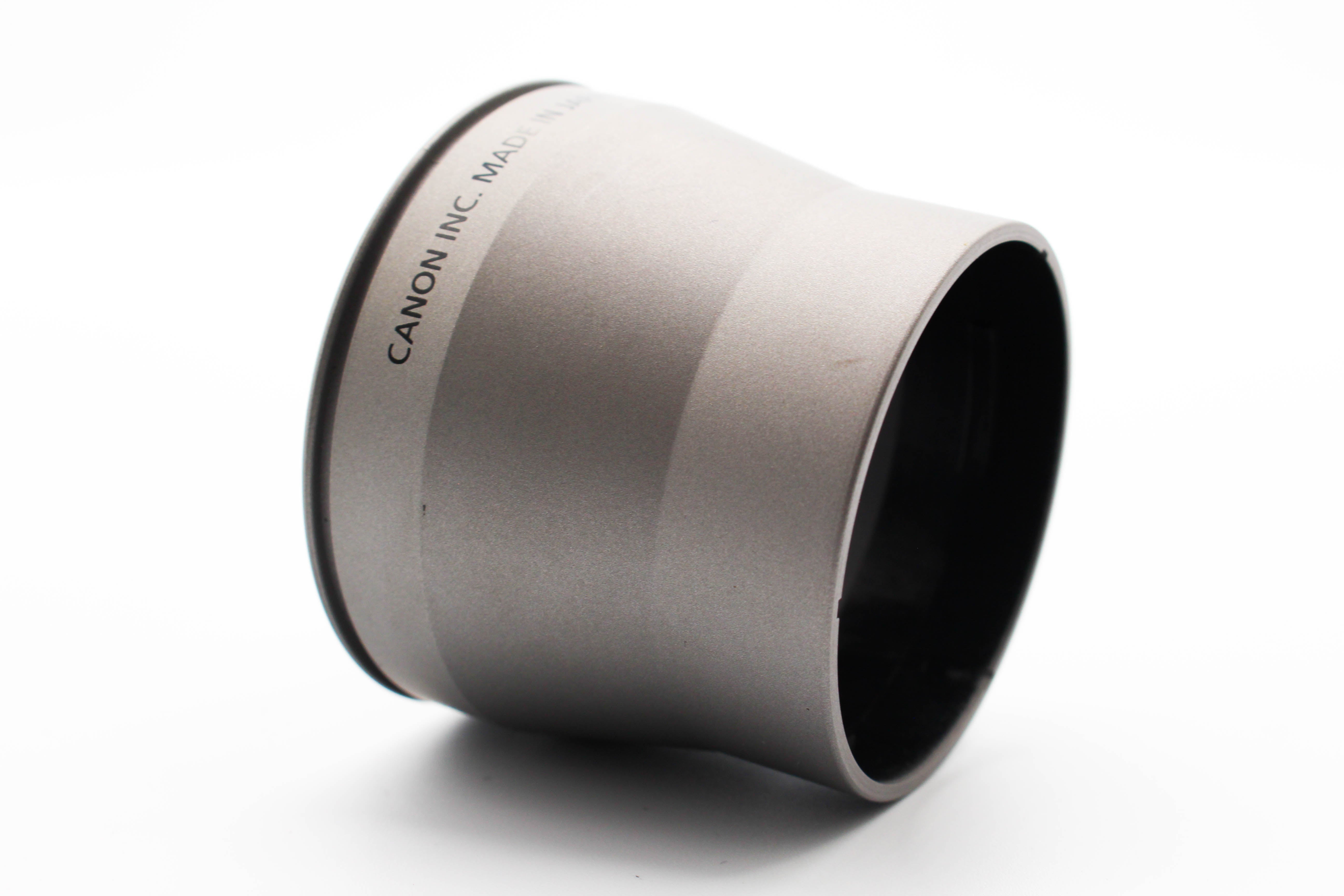 Canon LA-DC58B Conversion Lens Adapter For Powershot Models Silver - Tested Excellent