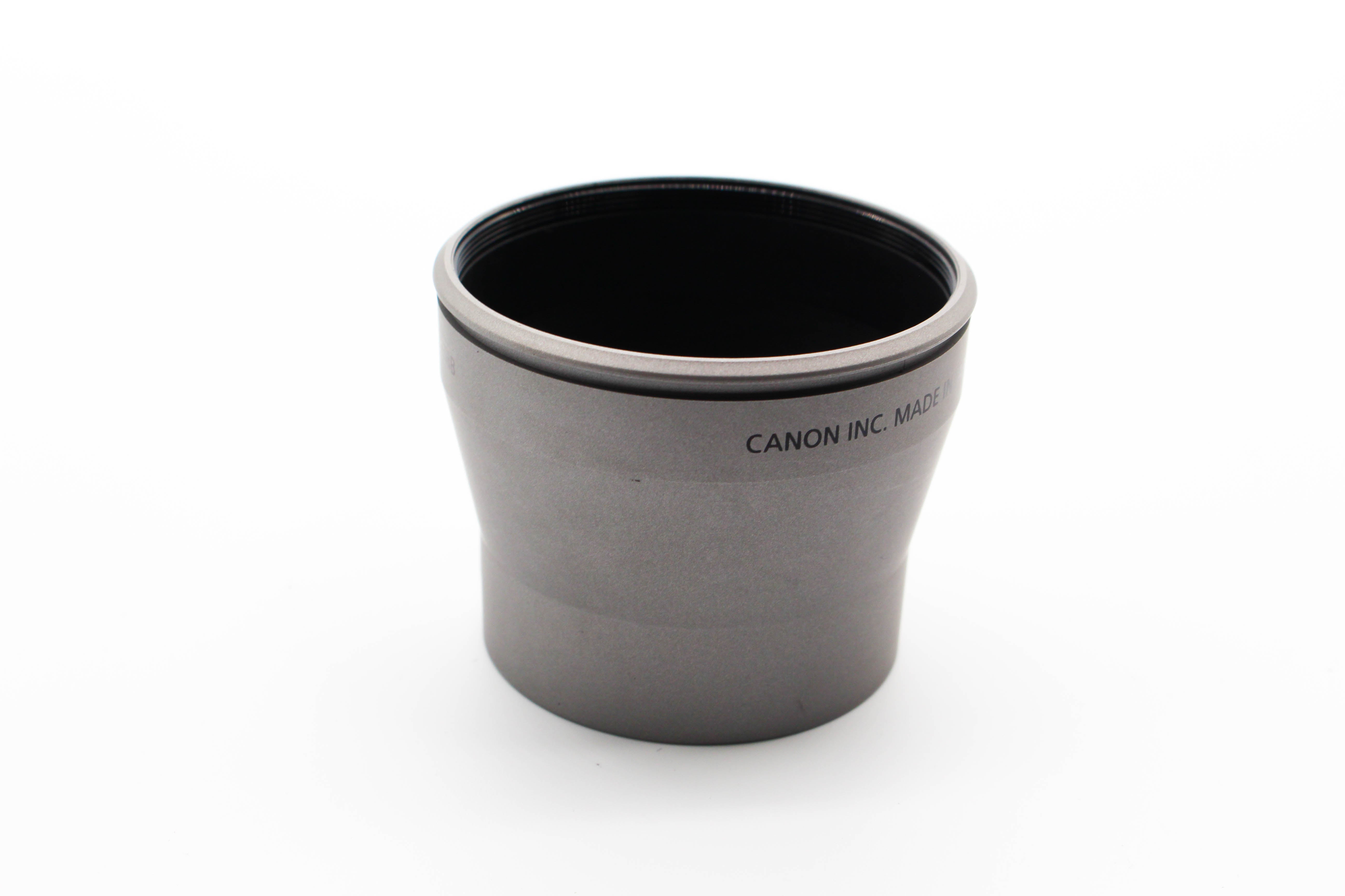 Canon LA-DC58B Conversion Lens Adapter For Powershot Models Silver - Tested Excellent