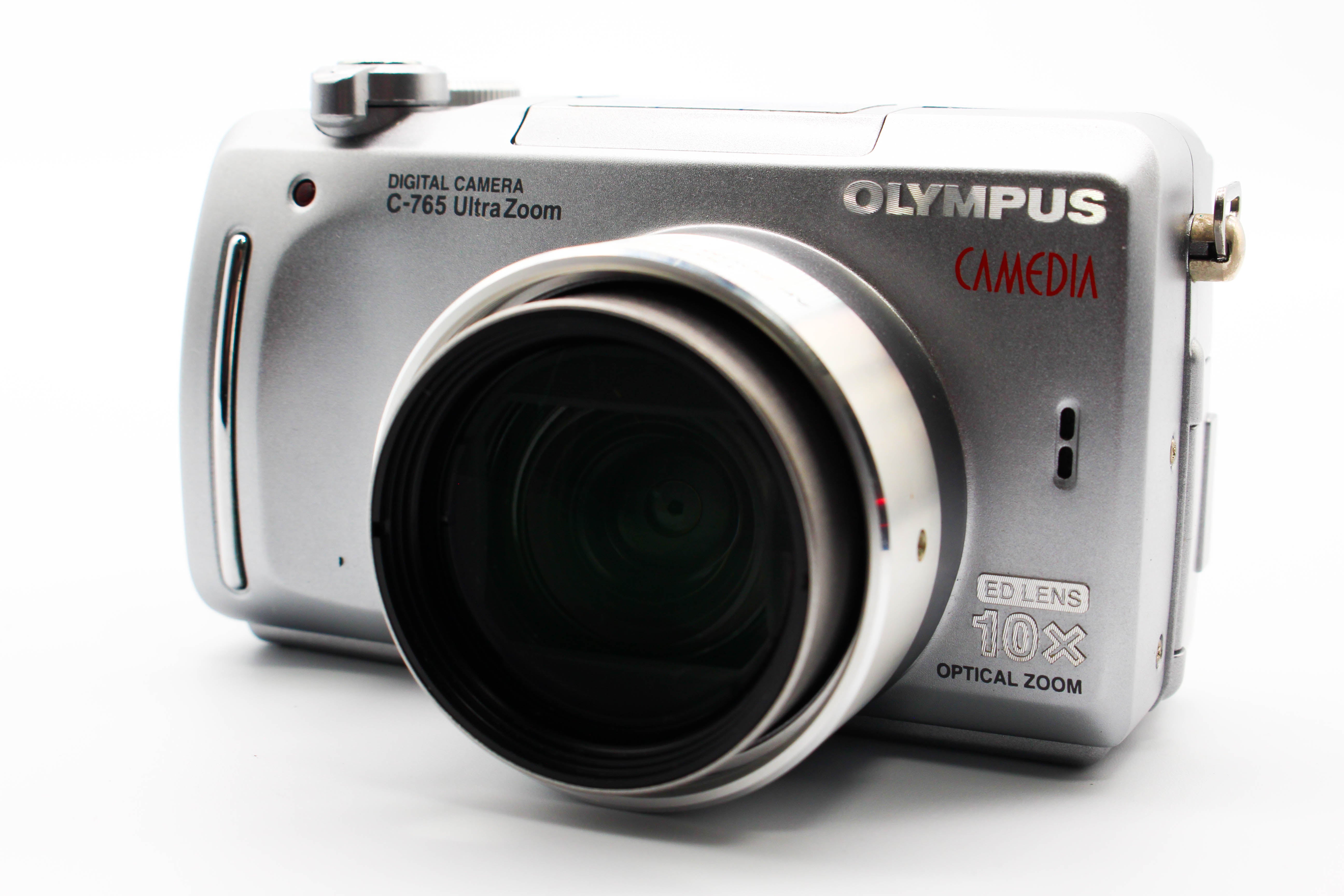 Olympus Camedia C-765 Ultra Zoom Retro Digital Compact Camera Digicam - Tested Bundle Excellent