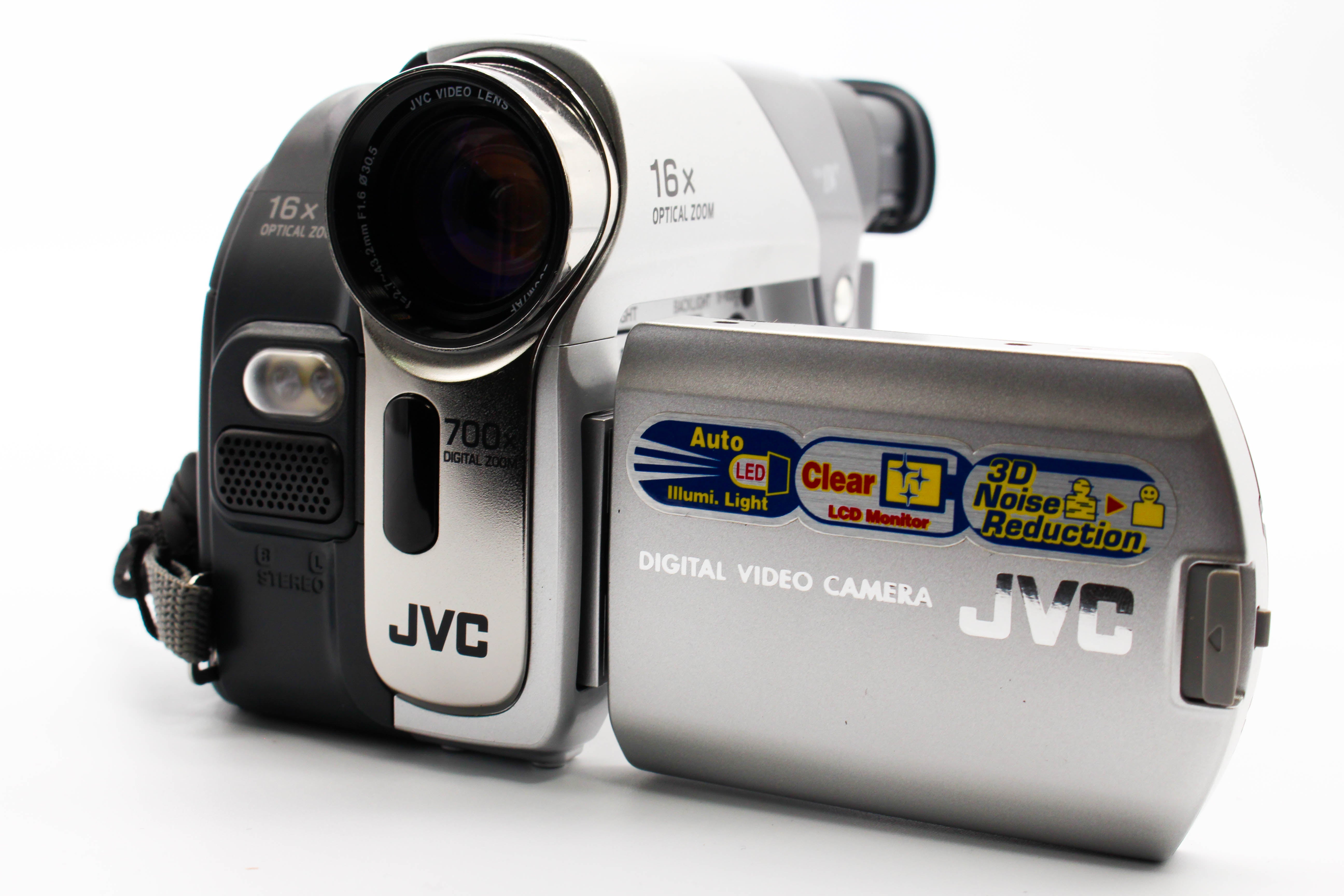 JVC GR-D23EK MiniDV Digital Video Handycam Camcorder Camera - Tested Bundle Excellent