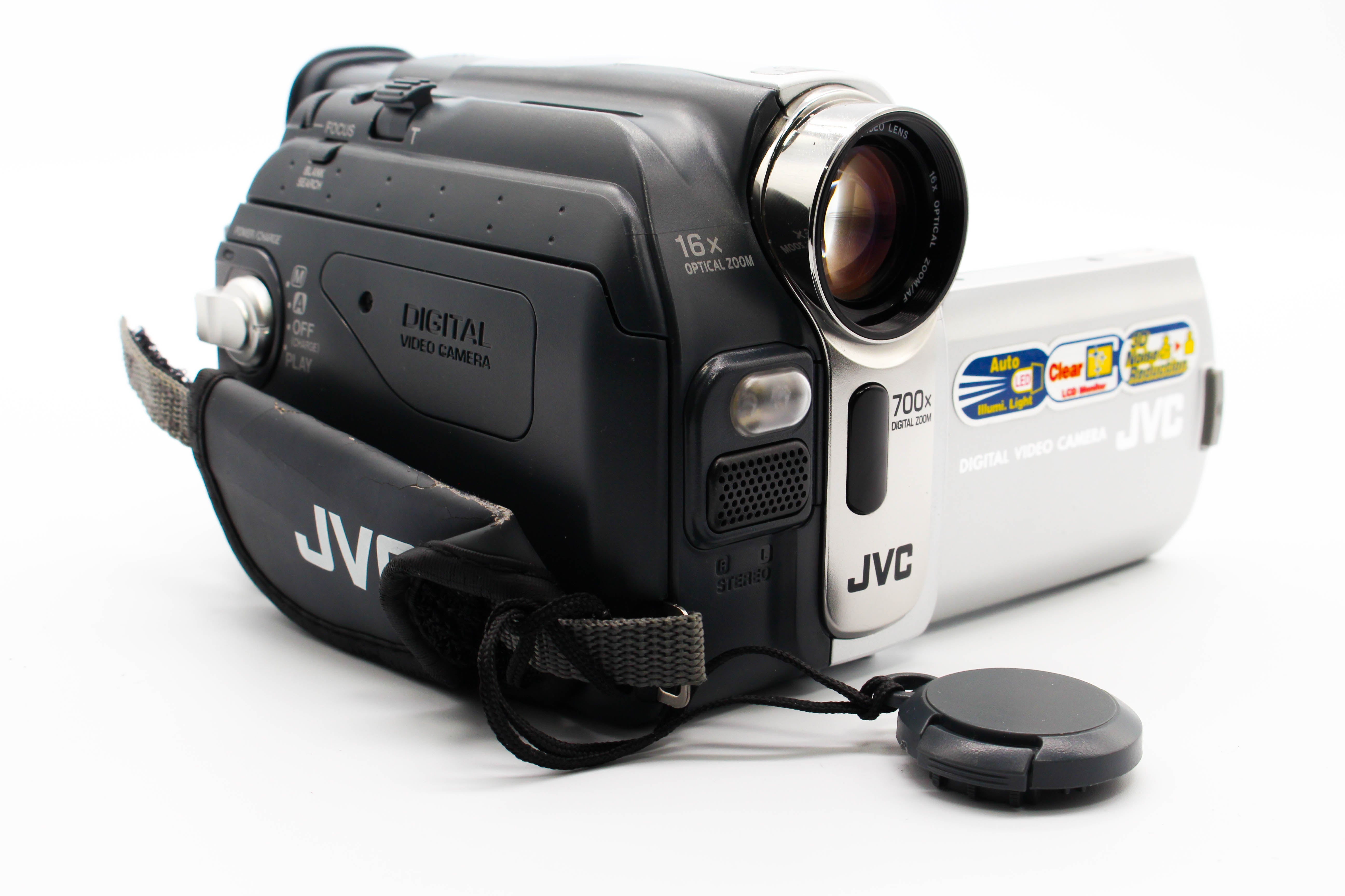 JVC GR-D23EK MiniDV Digital Video Handycam Camcorder Camera - Tested Bundle Excellent