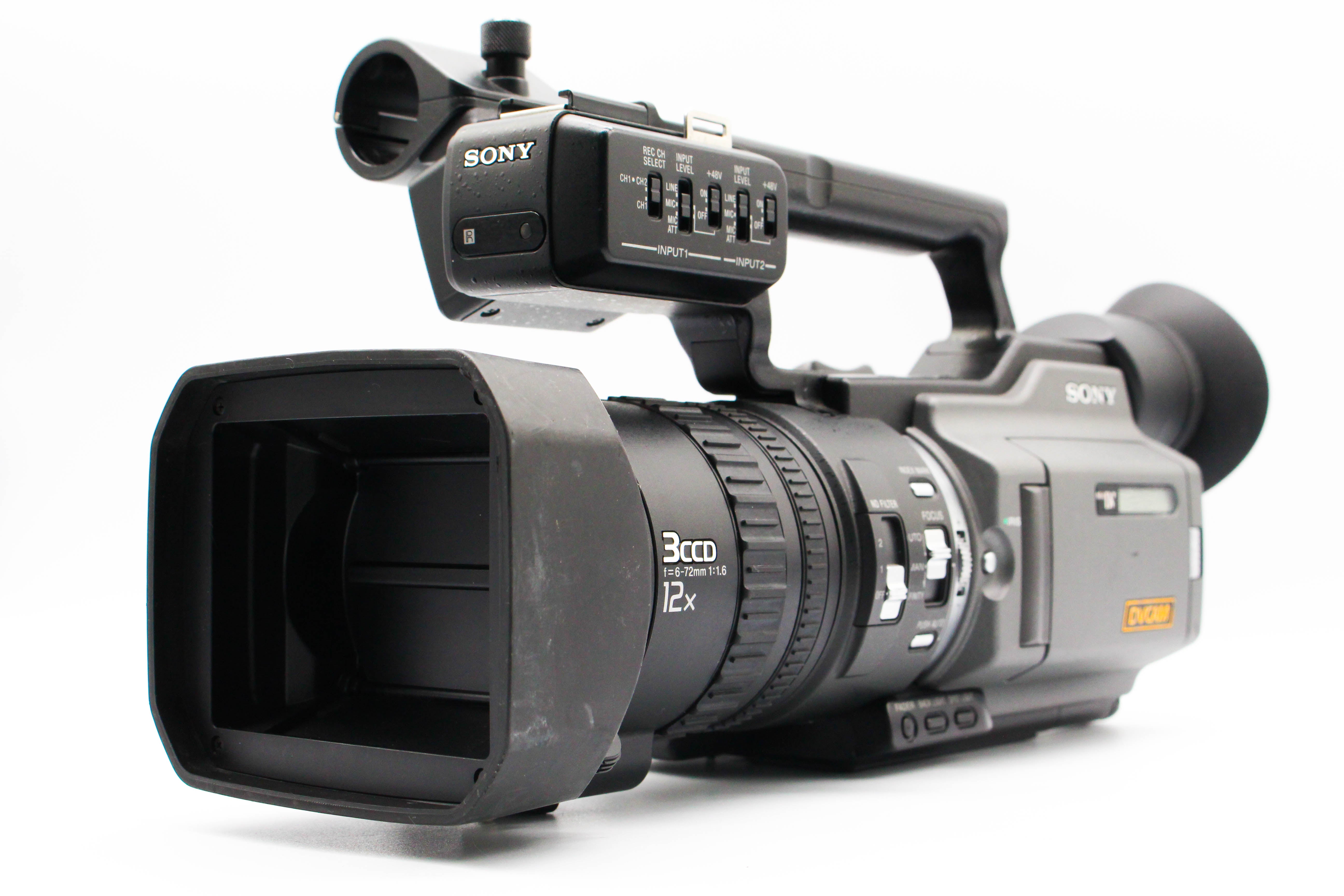 SONY DSR-PD170P MiniDV Handycam Digital Video Camera Camcorder - Tested Bundle Good