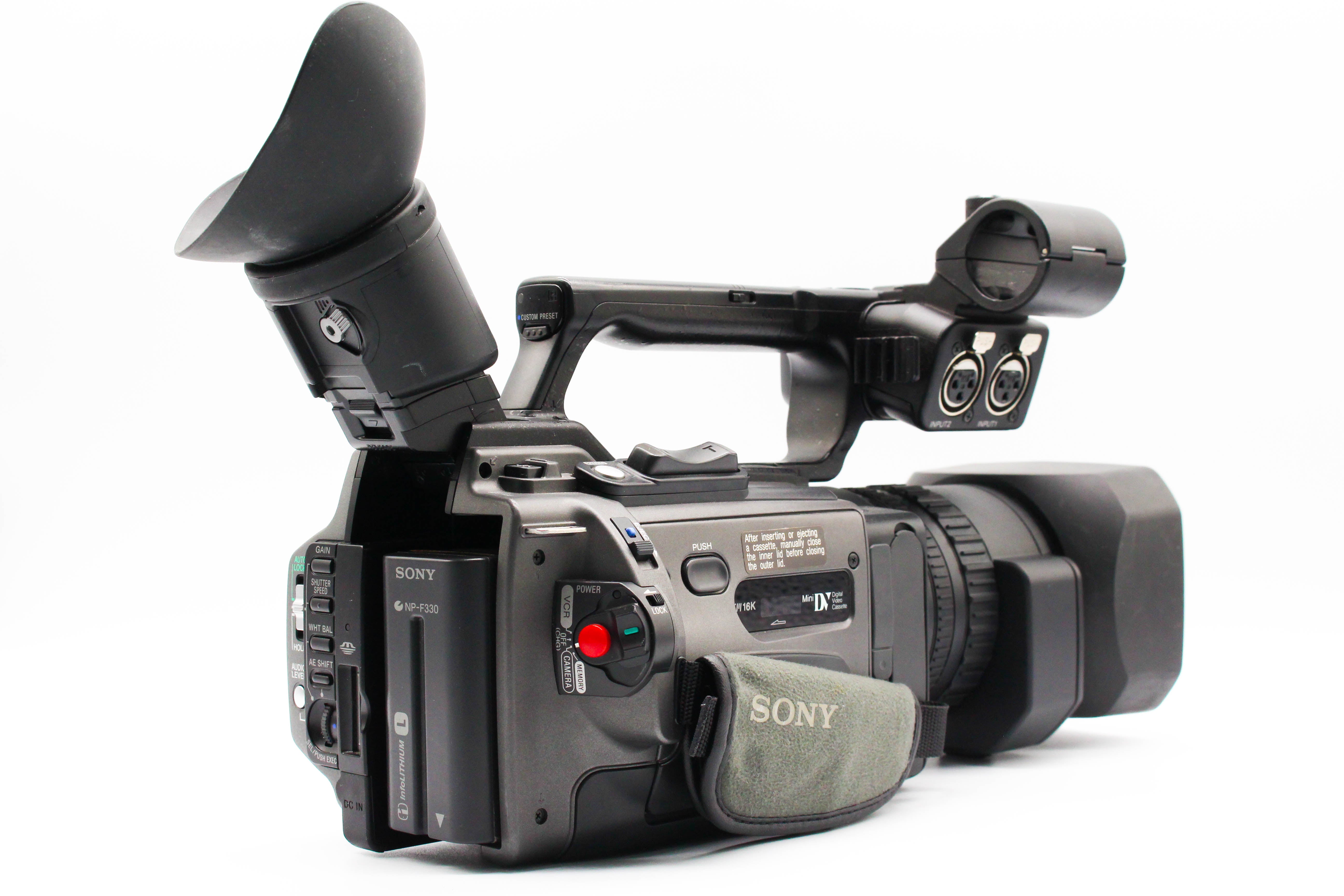 SONY DSR-PD170P MiniDV Handycam Digital Video Camera Camcorder - Tested Bundle Good