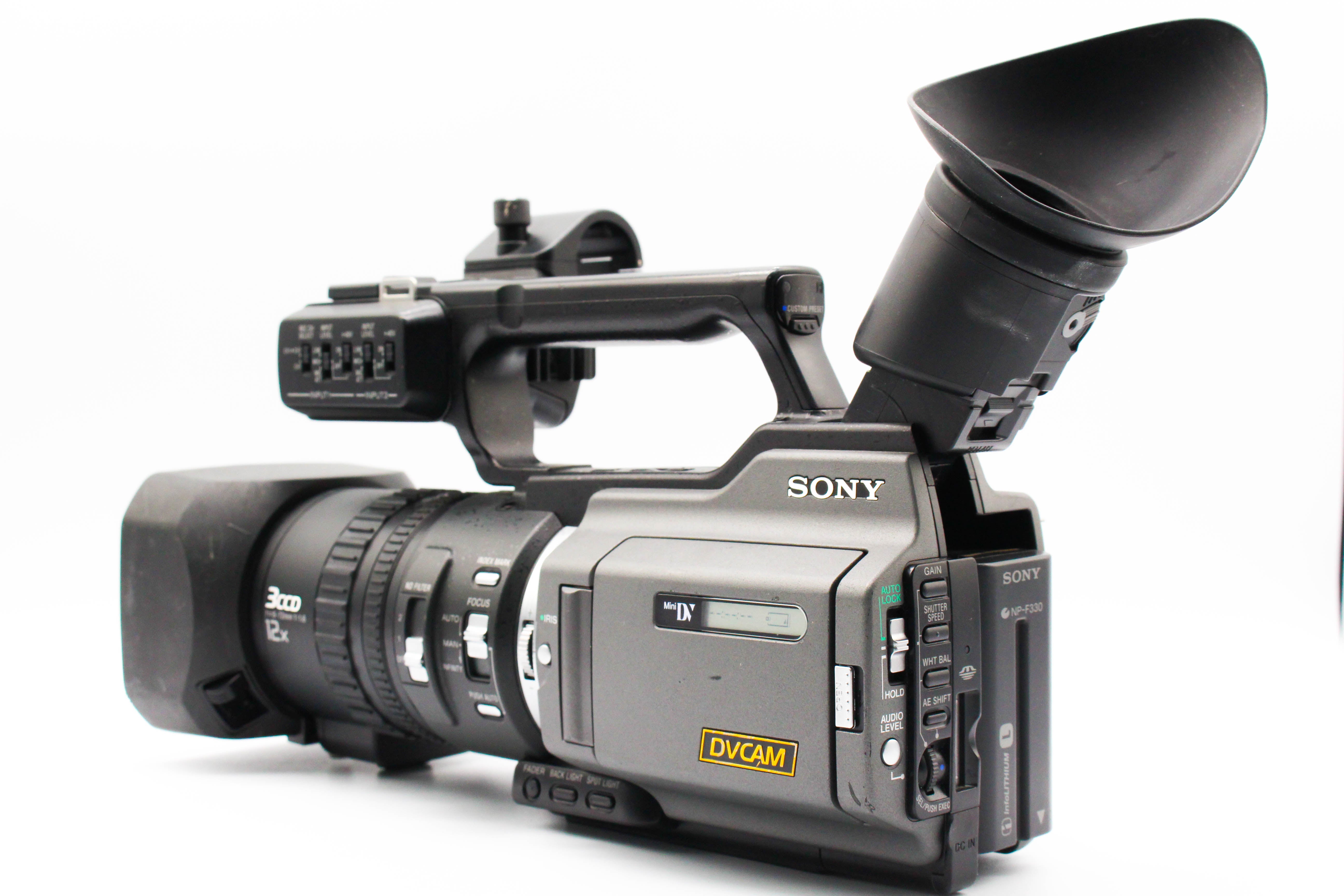 SONY DSR-PD170P MiniDV Handycam Digital Video Camera Camcorder - Tested Bundle Good