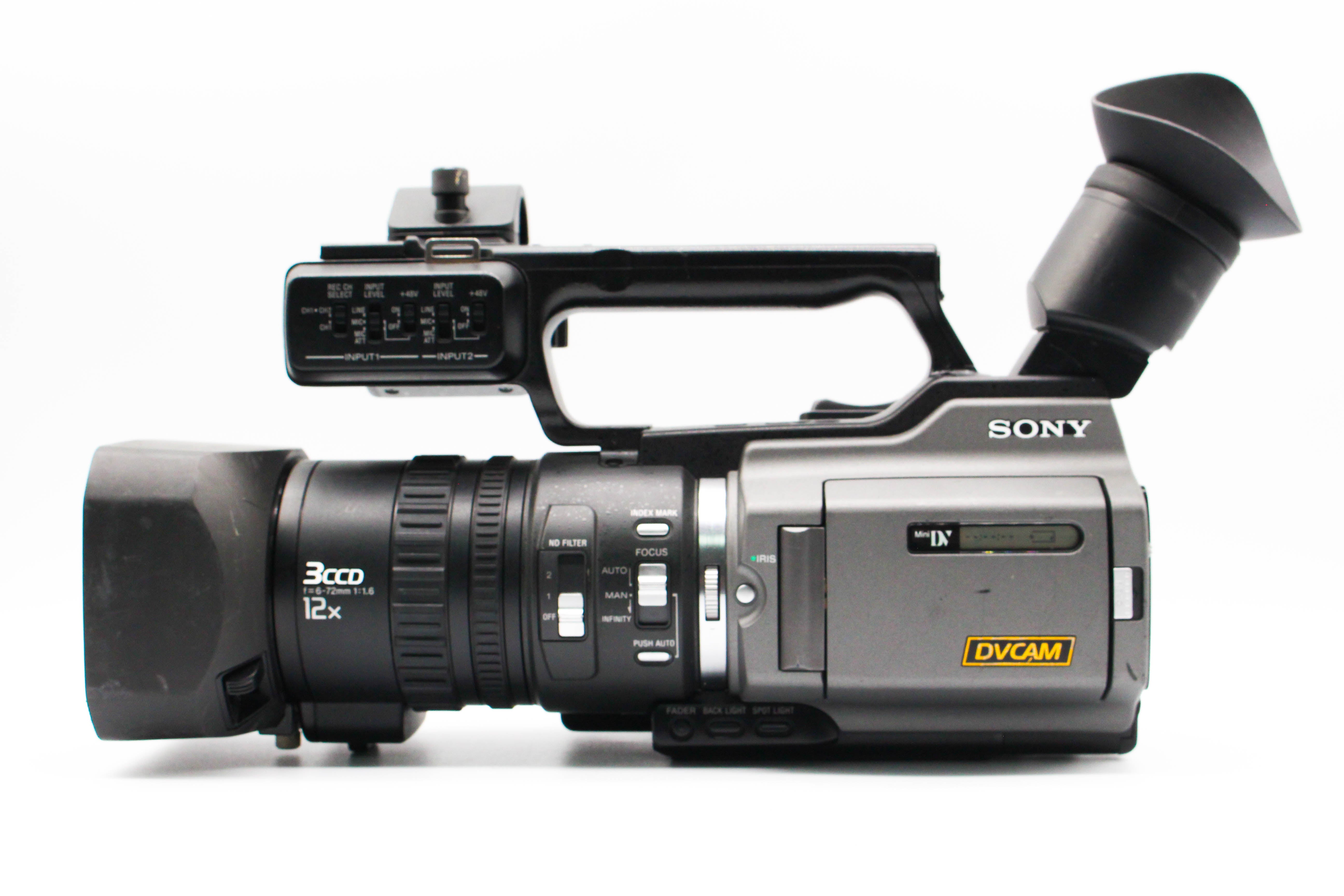 SONY DSR-PD170P MiniDV Handycam Digital Video Camera Camcorder - Tested Bundle Good