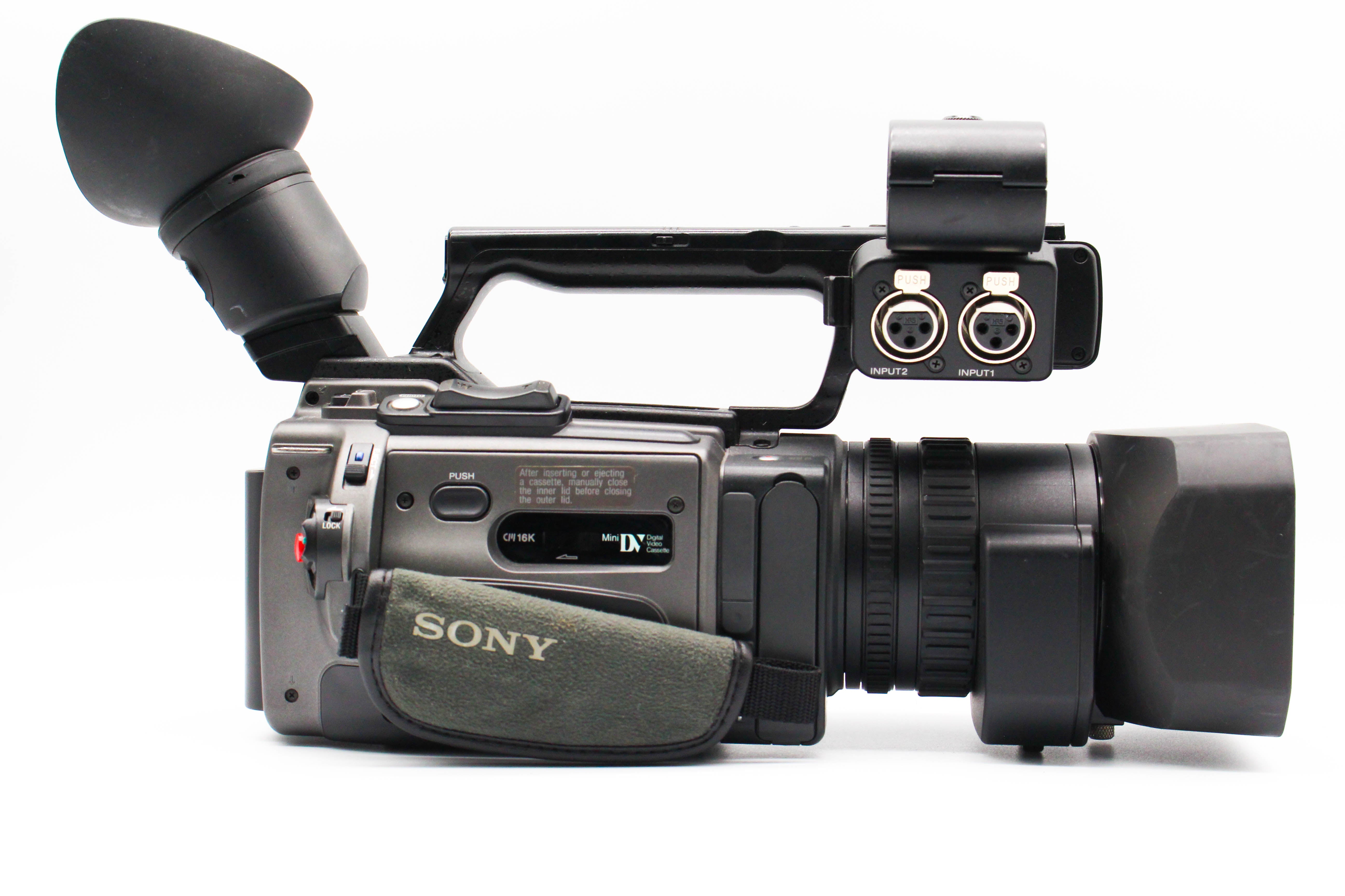 SONY DSR-PD170P MiniDV Handycam Digital Video Camera Camcorder - Tested Bundle Good