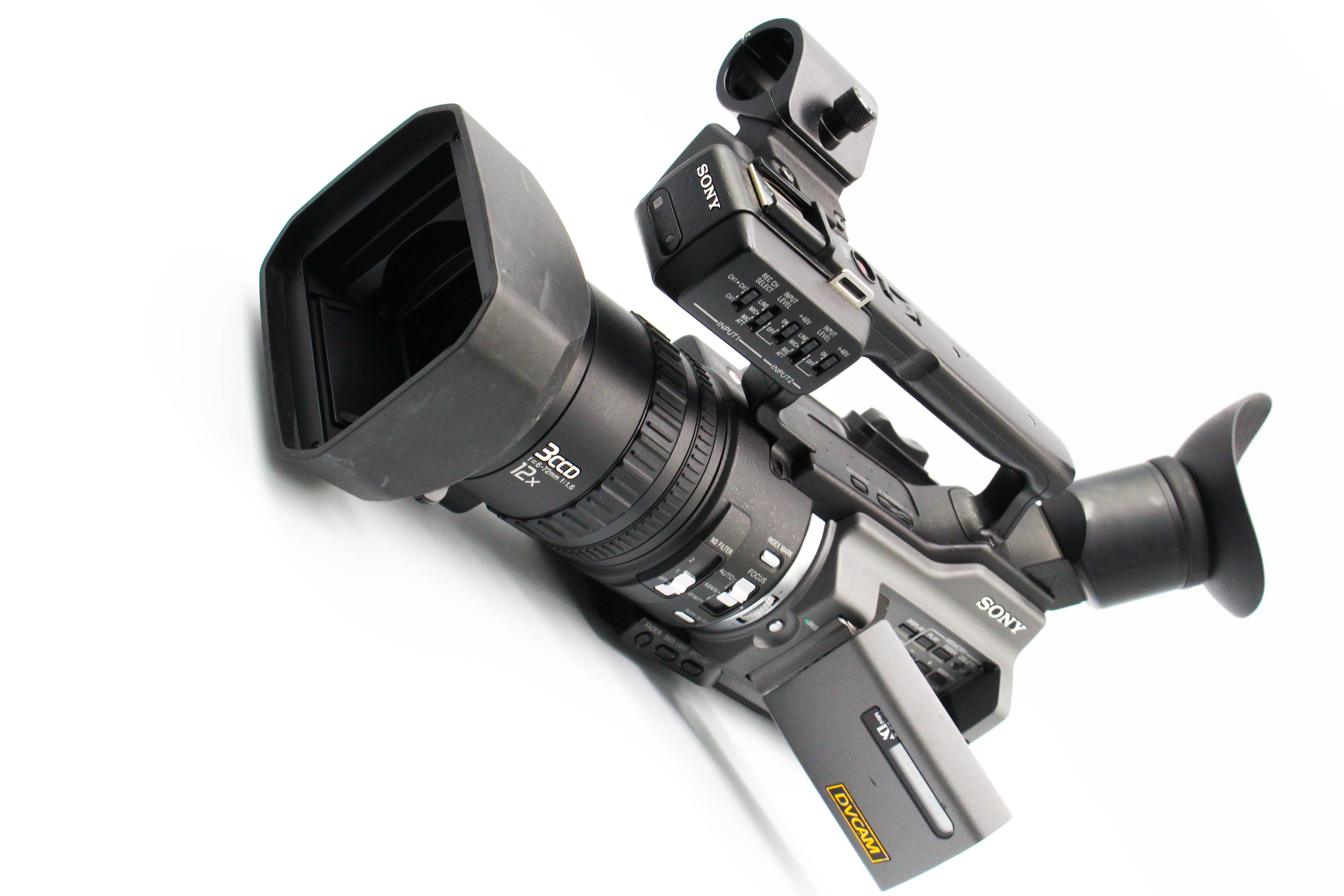 SONY DSR-PD170P MiniDV Handycam Digital Video Camera Camcorder - Tested Bundle Good