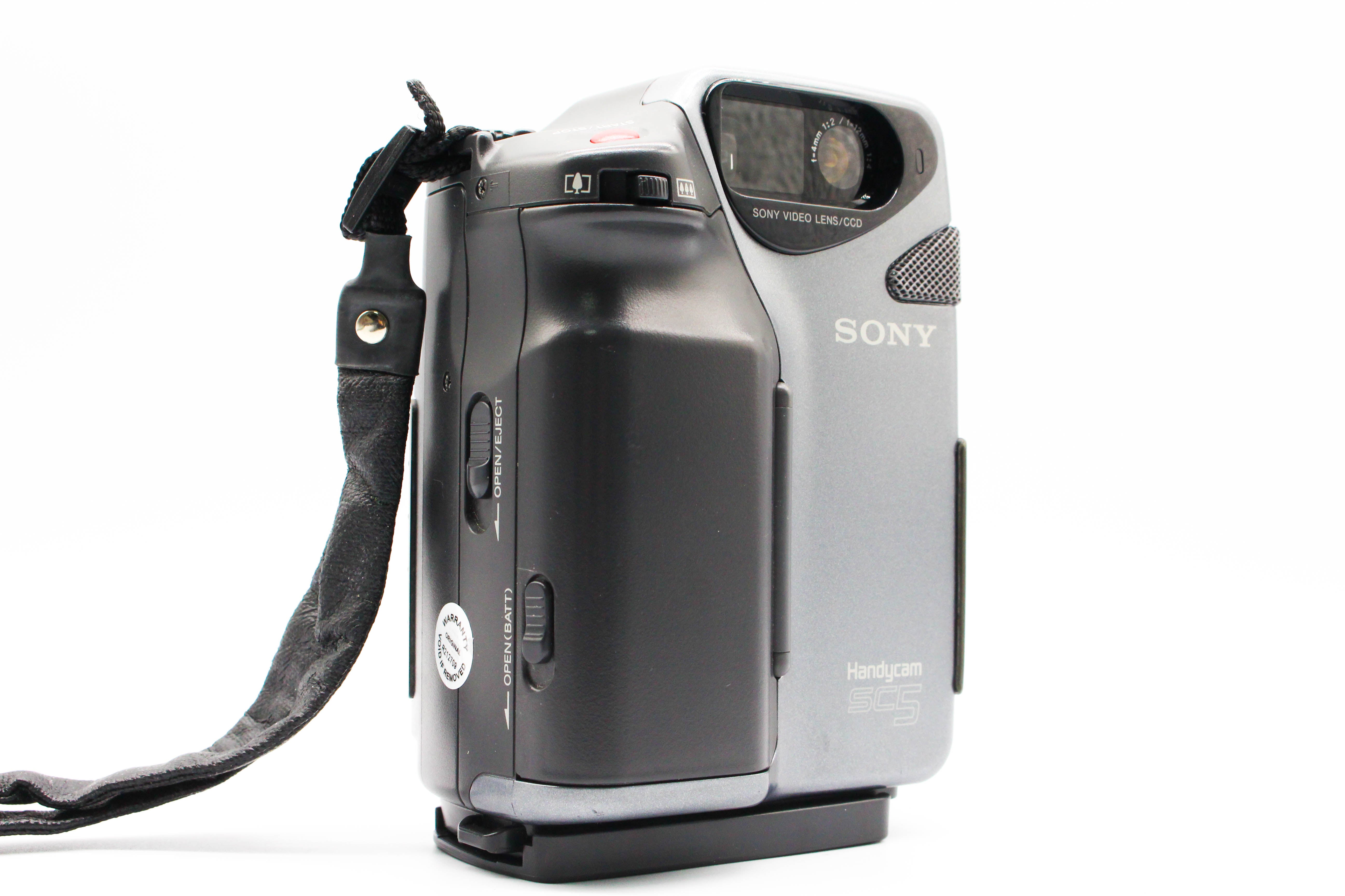 Sony CCD-SC5 NTSC Hi8 Analog Camcorder Handycam Video Camera - Tested Bundle Good