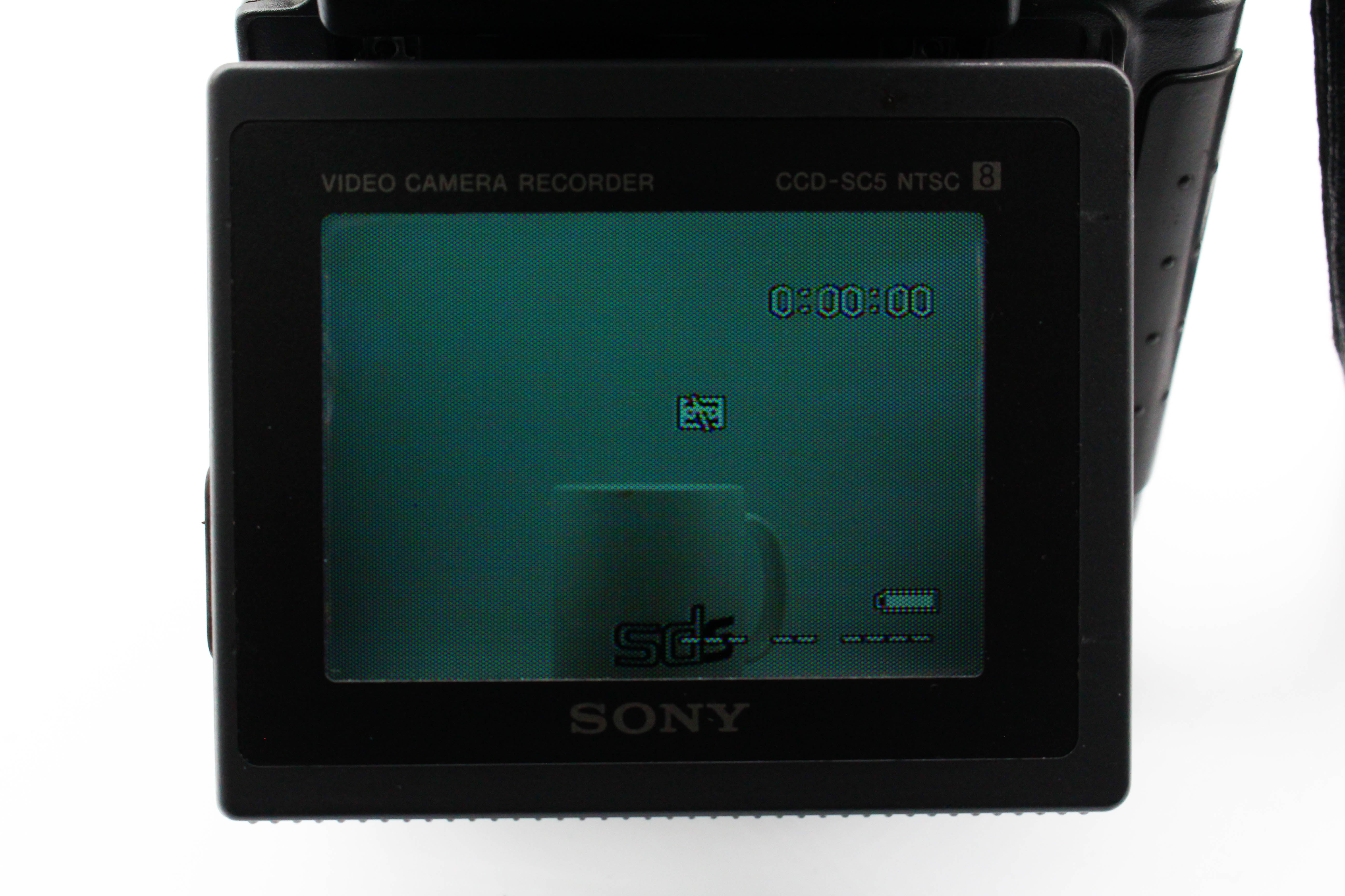 Sony CCD-SC5 NTSC Hi8 Analog Camcorder Handycam Video Camera - Tested Bundle Good