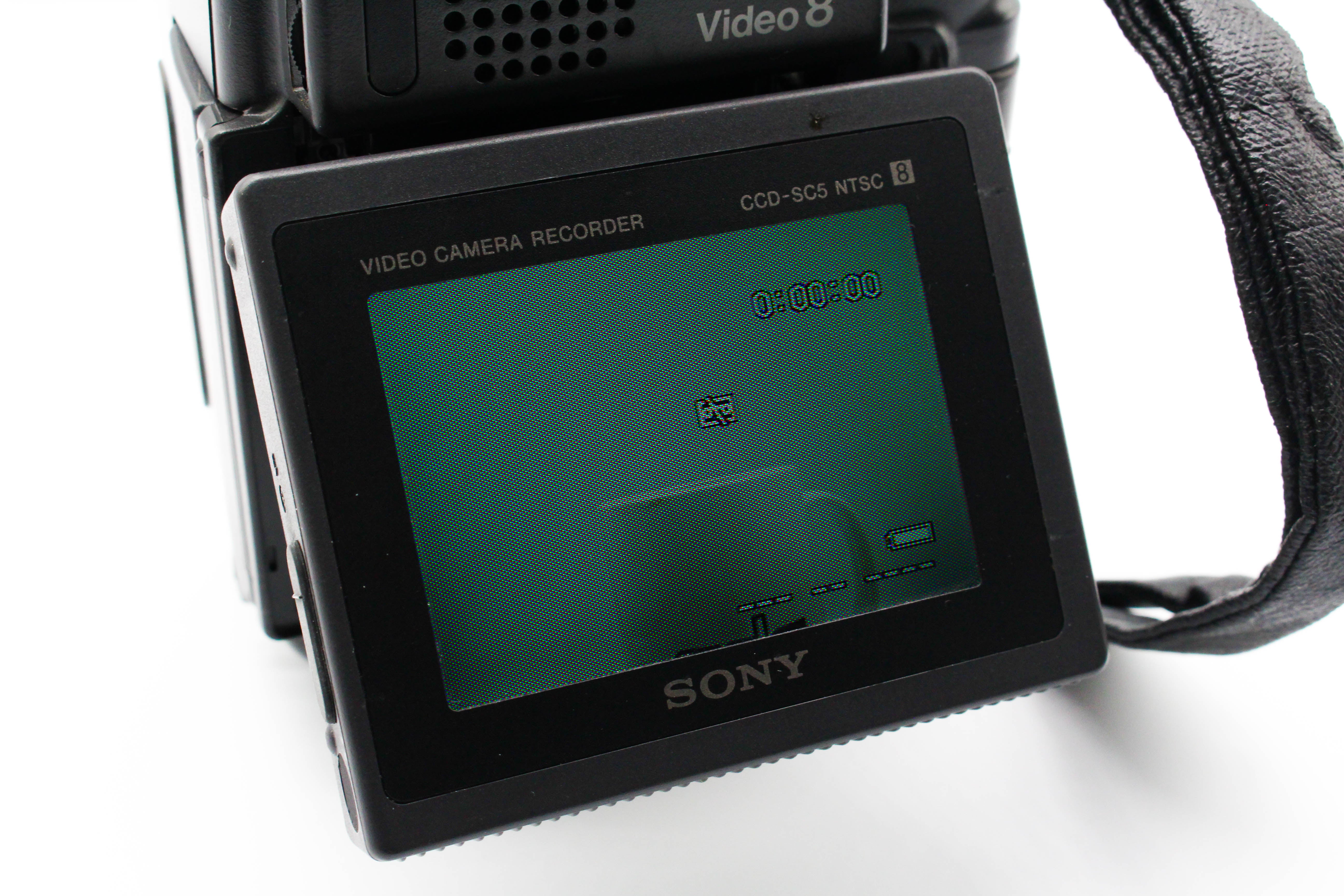 Sony CCD-SC5 NTSC Hi8 Analog Camcorder Handycam Video Camera - Tested Bundle Good