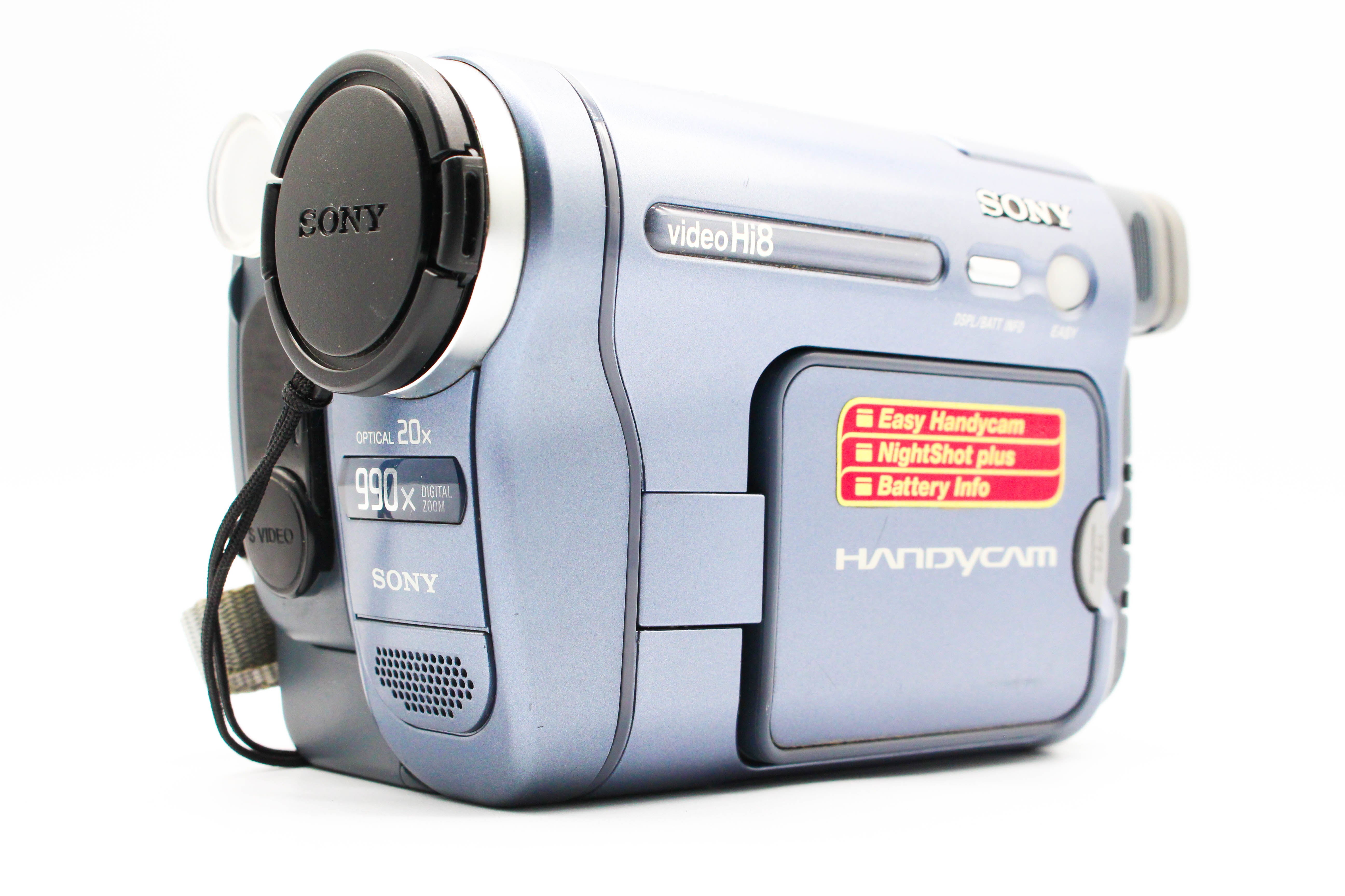 Sony CCD-TRV228E Hi8 Analog Camcorder Handycam Video Camera - Tested Bundle