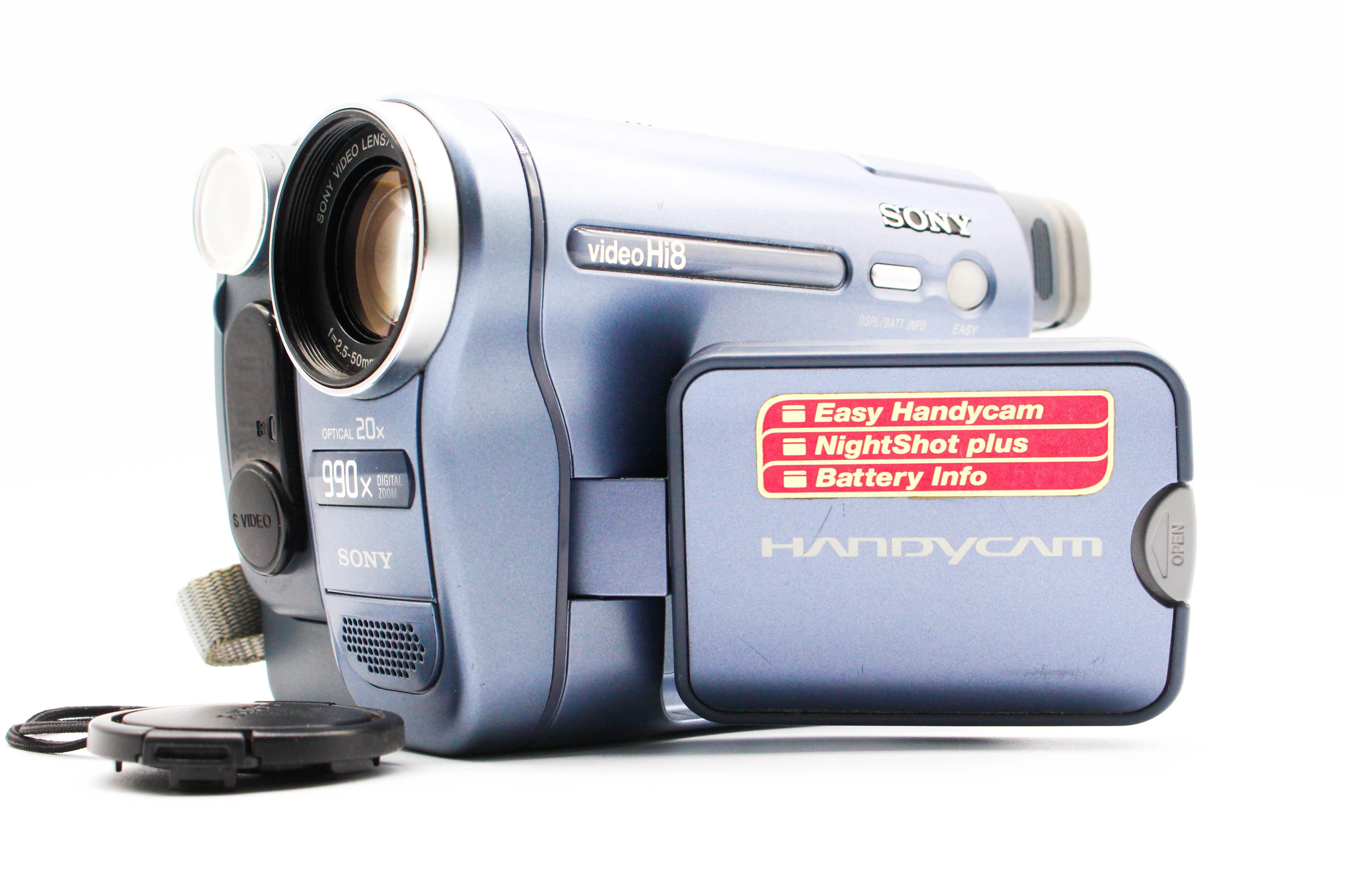 Sony CCD-TRV228E Hi8 Analog Camcorder Handycam Video Camera - Tested Bundle