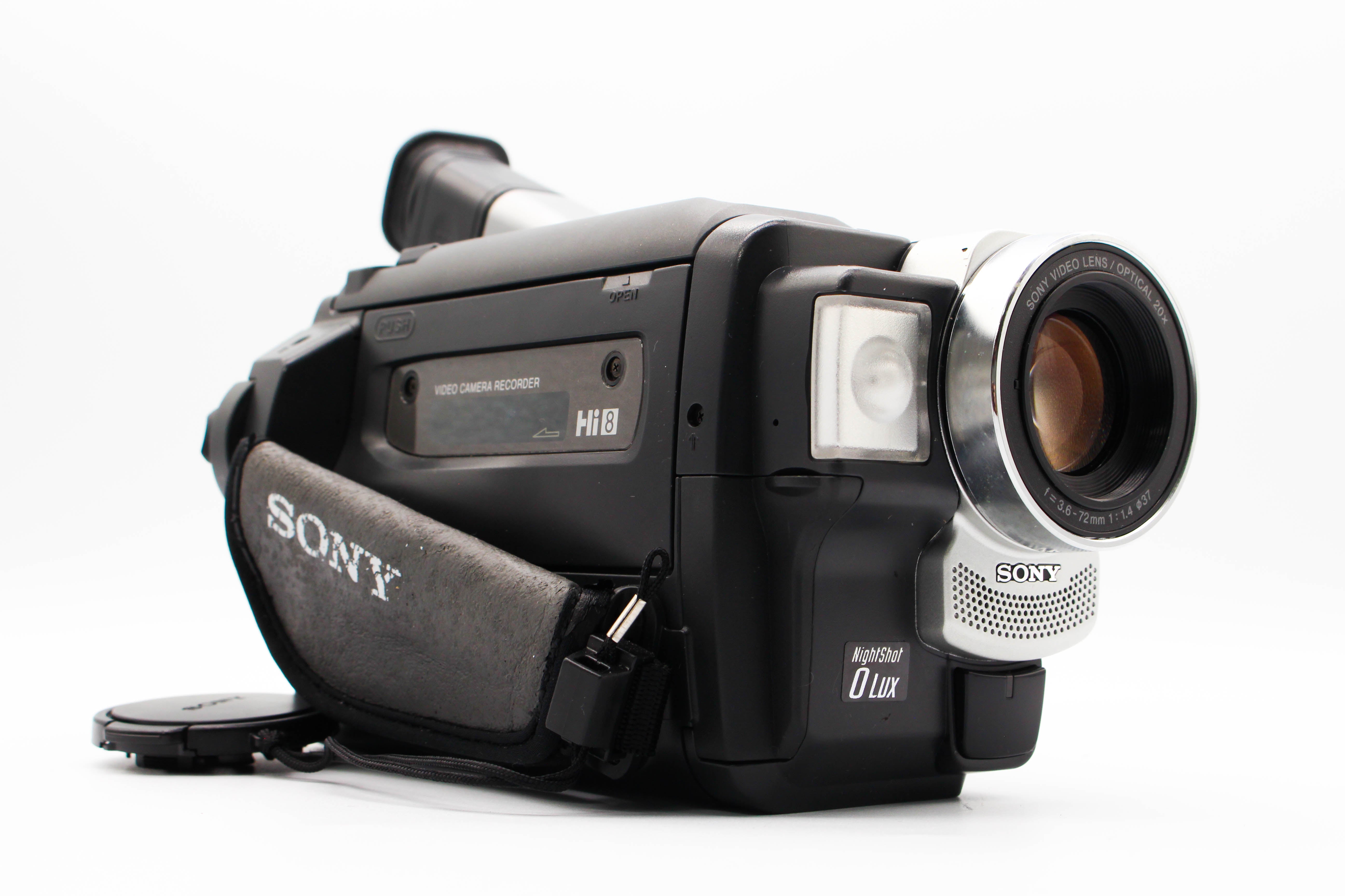 Sony CCD-TR718E Hi8 Analog Camcorder Handycam Video Camera - Tested Bundle Excellent